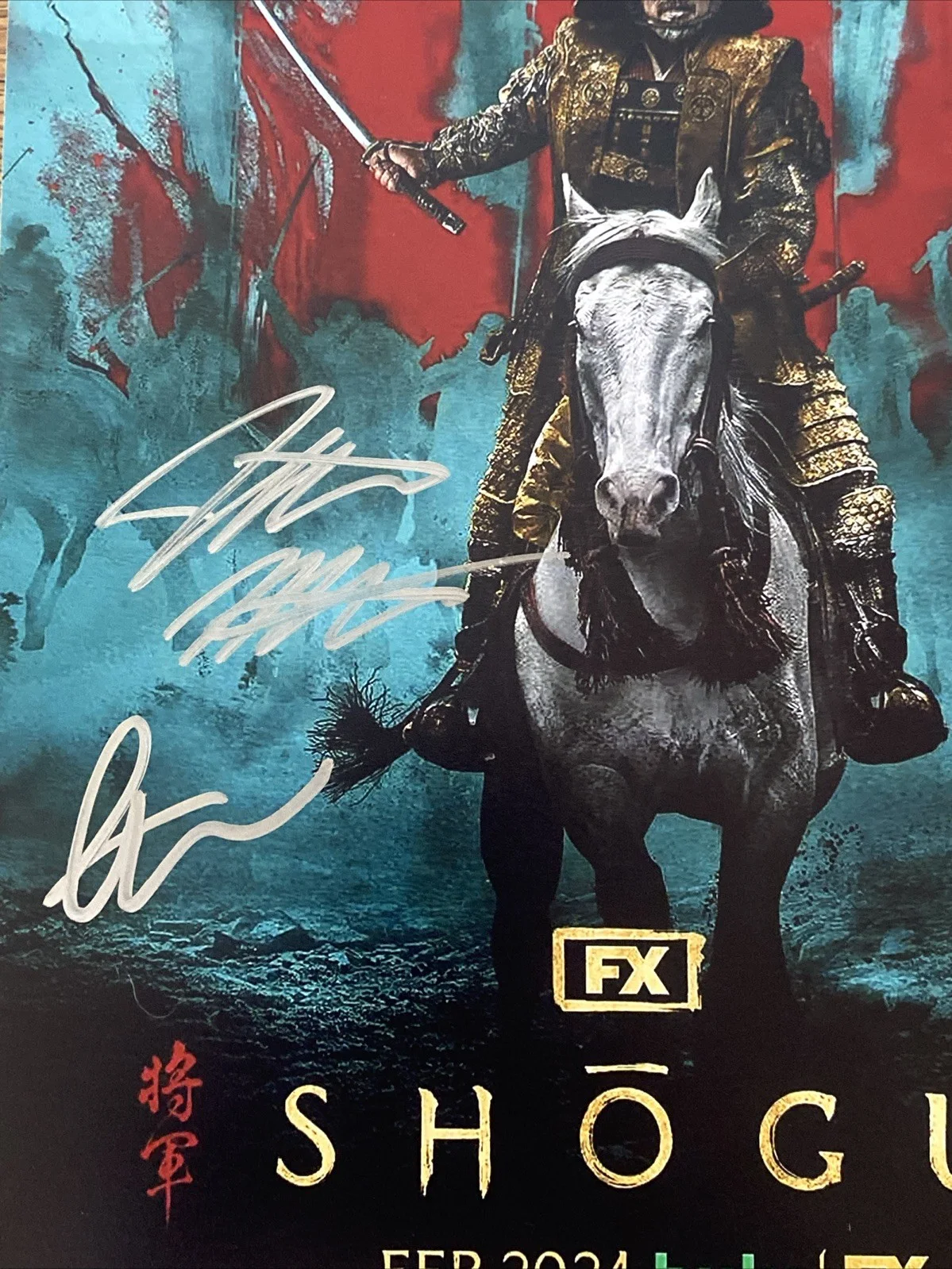 Justin Marks, Rachel Kondo — Justin Marks & Rachel Kondo Autographed 8x10 Photo ‘Shogun’ Creators, image 2
