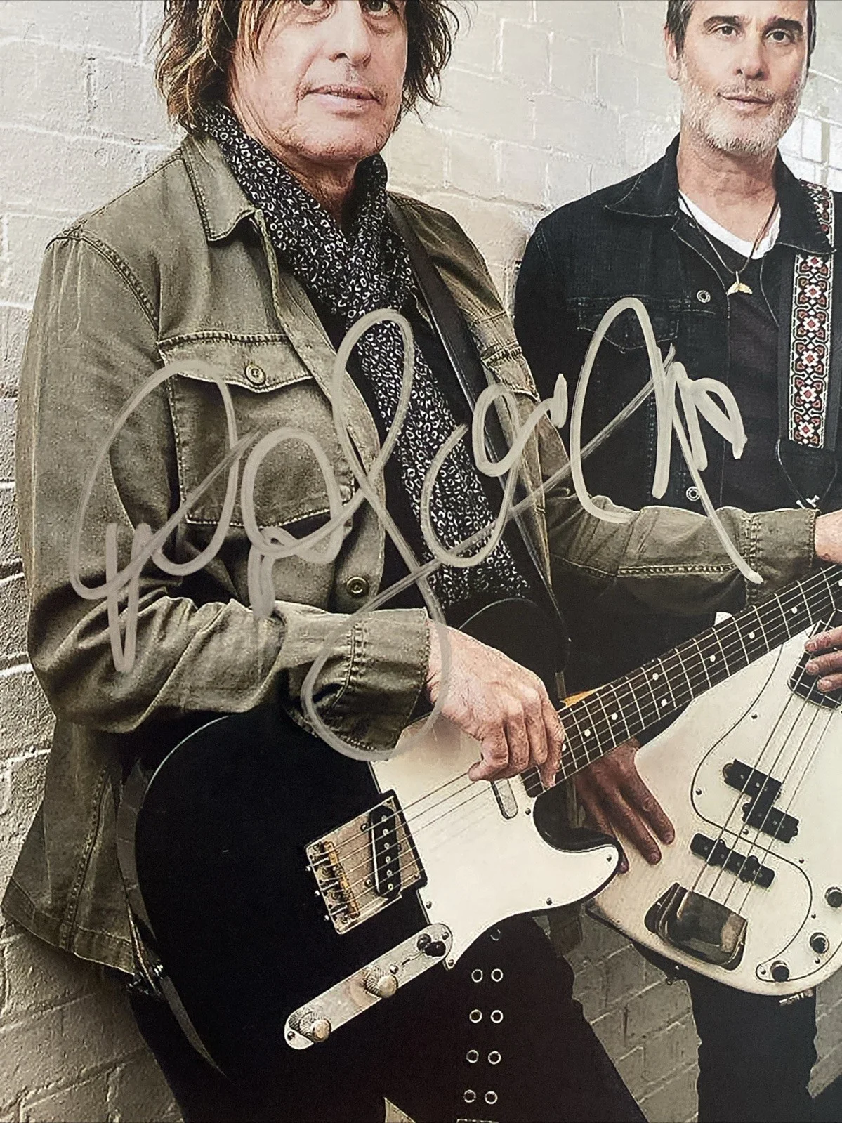 Dean & Robert Deleo Autographed 8x10 Photo Stone Temple Pilots Band Members, image 2