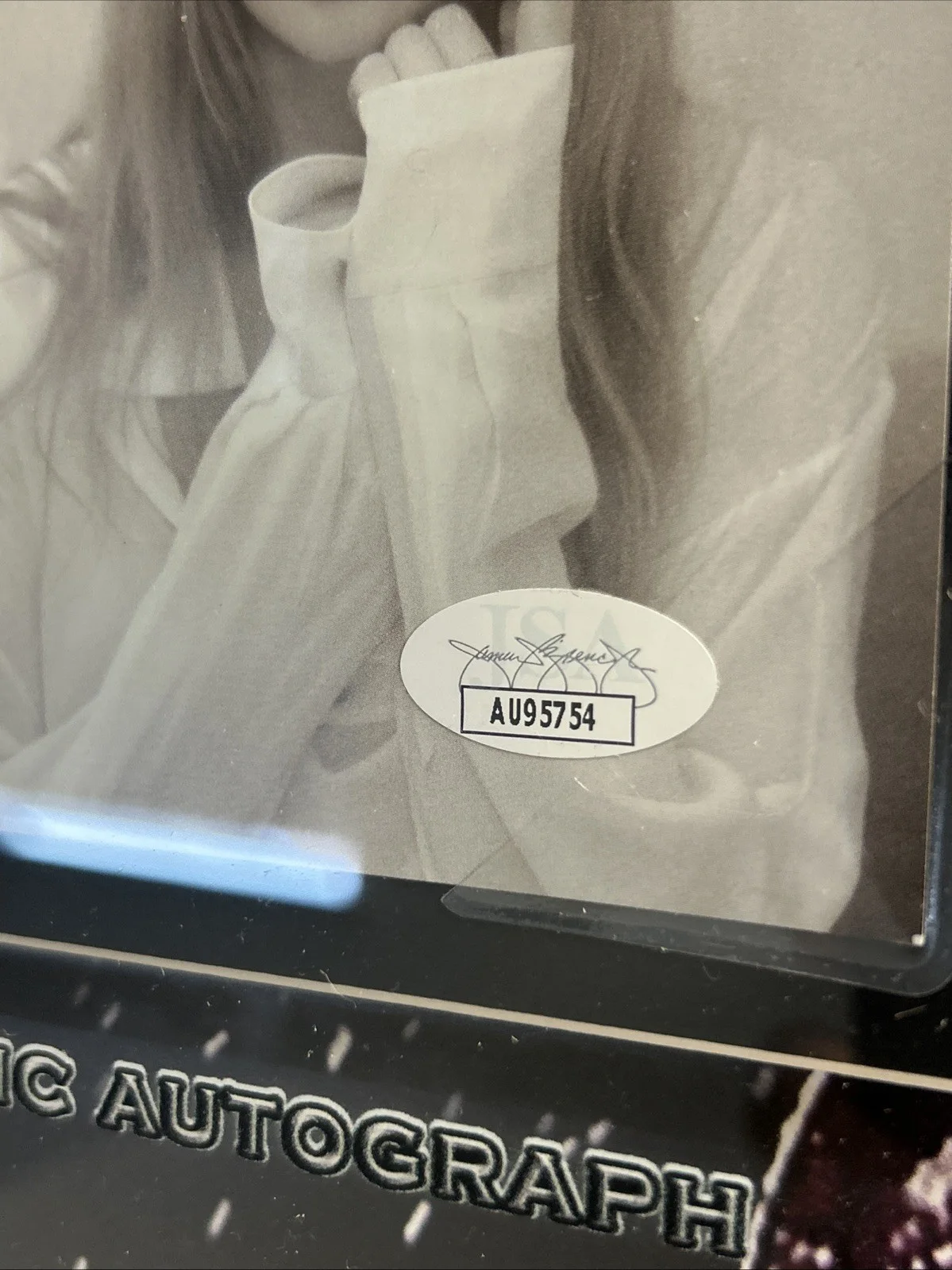 Taylor Swift Authentically Signed Cutout Midnights Album Background JSA COA, image 3
