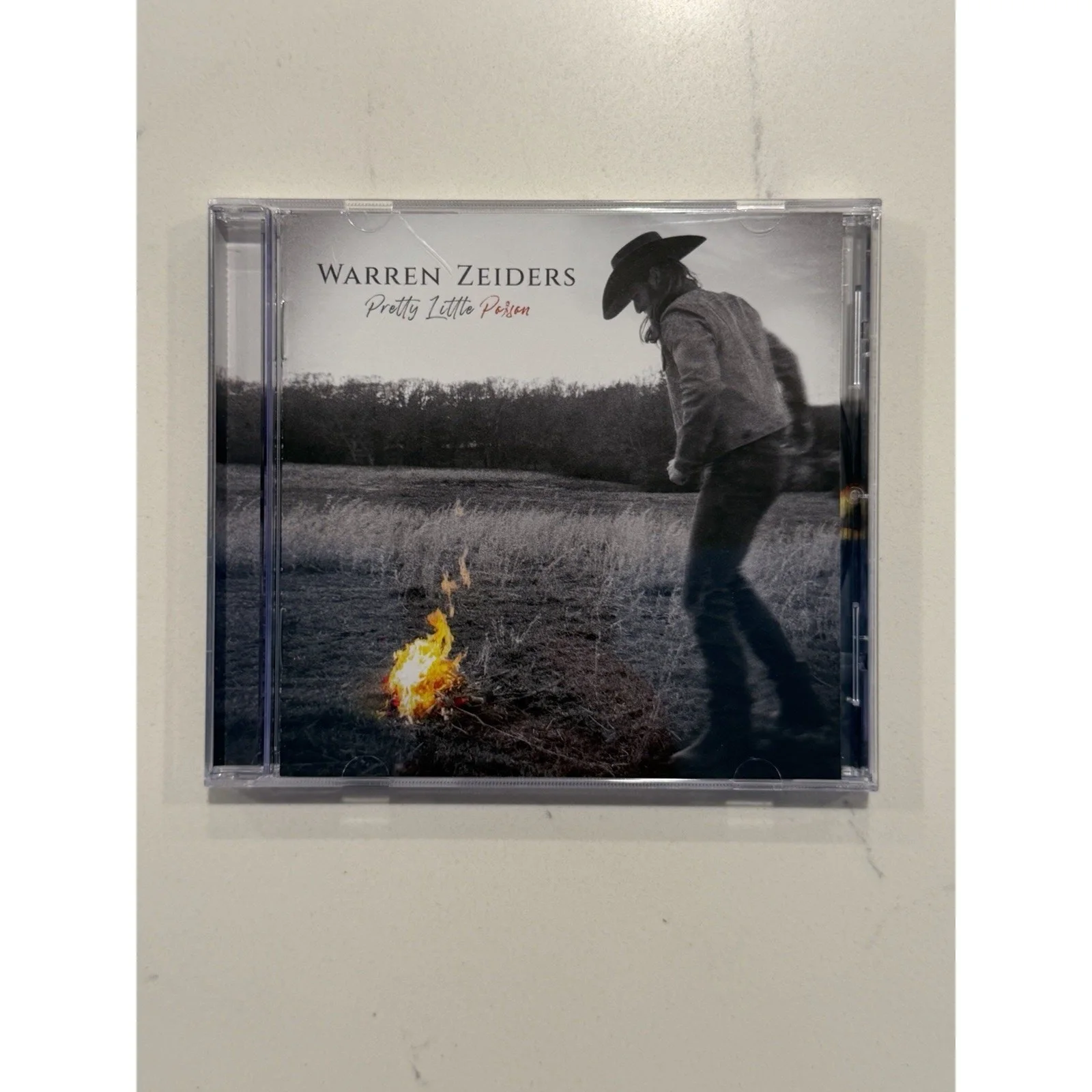 WARREN ZEIDERS Signed CD Autograph Pretty Little Poison Autographed #2, image 4