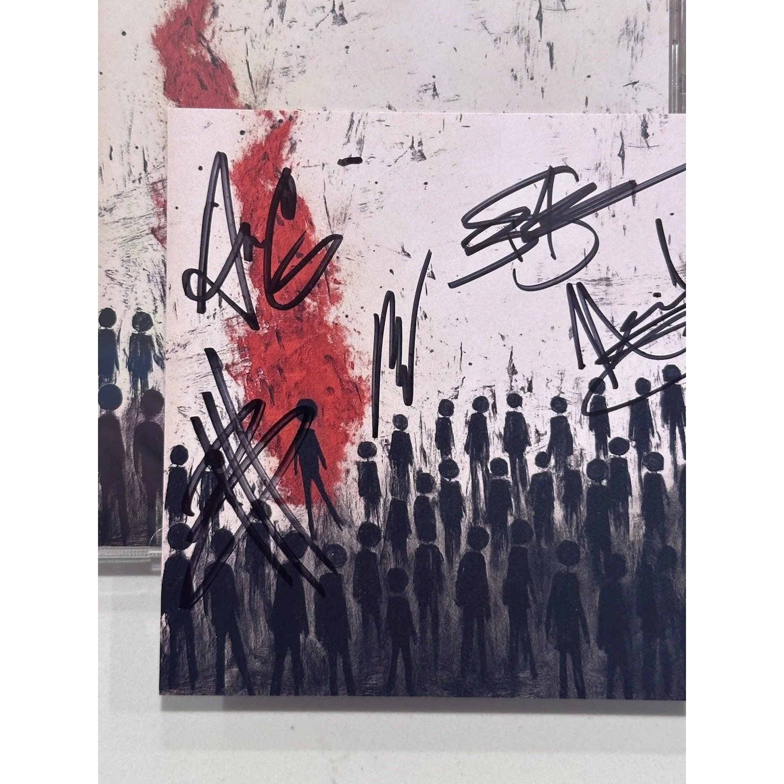 Three Days Grace SIGNED Alienation CD AUTOGRAPHED #1, image 3