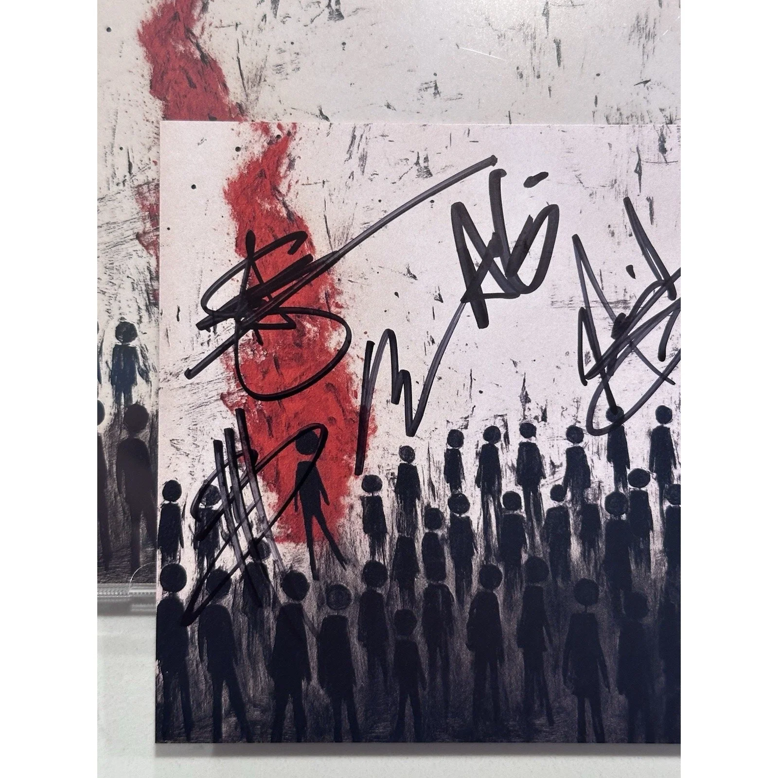 Three Days Grace SIGNED Alienation CD AUTOGRAPHED #7, image 3