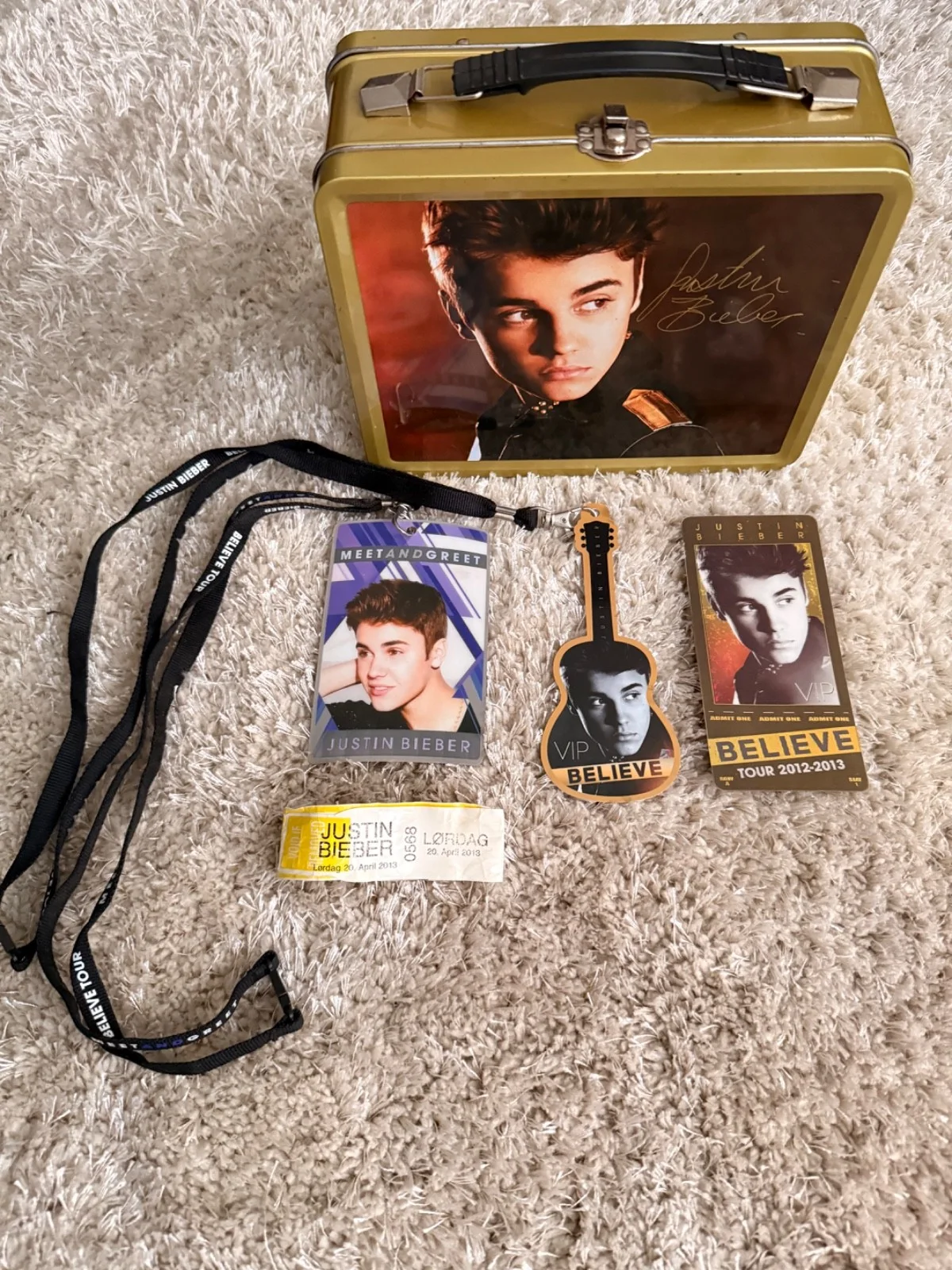 Justin Bieber Believe SIGNED Vinyl Picture Disc VIP Meet & Greet Collection Rare, изображение 5