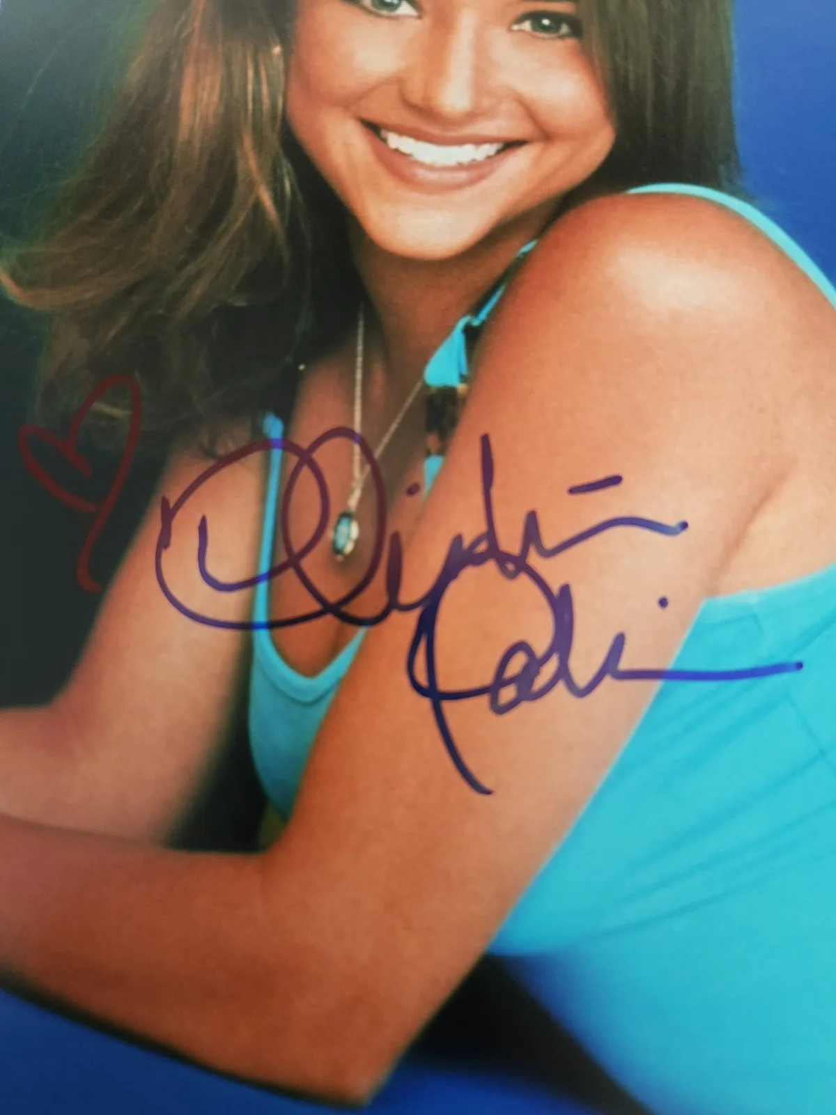 Christine Lakin Signed Autographed 8x10" Photograph AW COA Cutting Edge Sexy, изображение 2