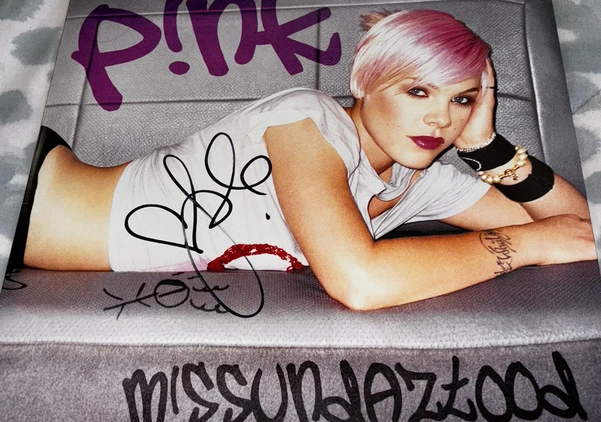 Pink Signed Vinyl Album Missundaztood P!NK, изображение 2