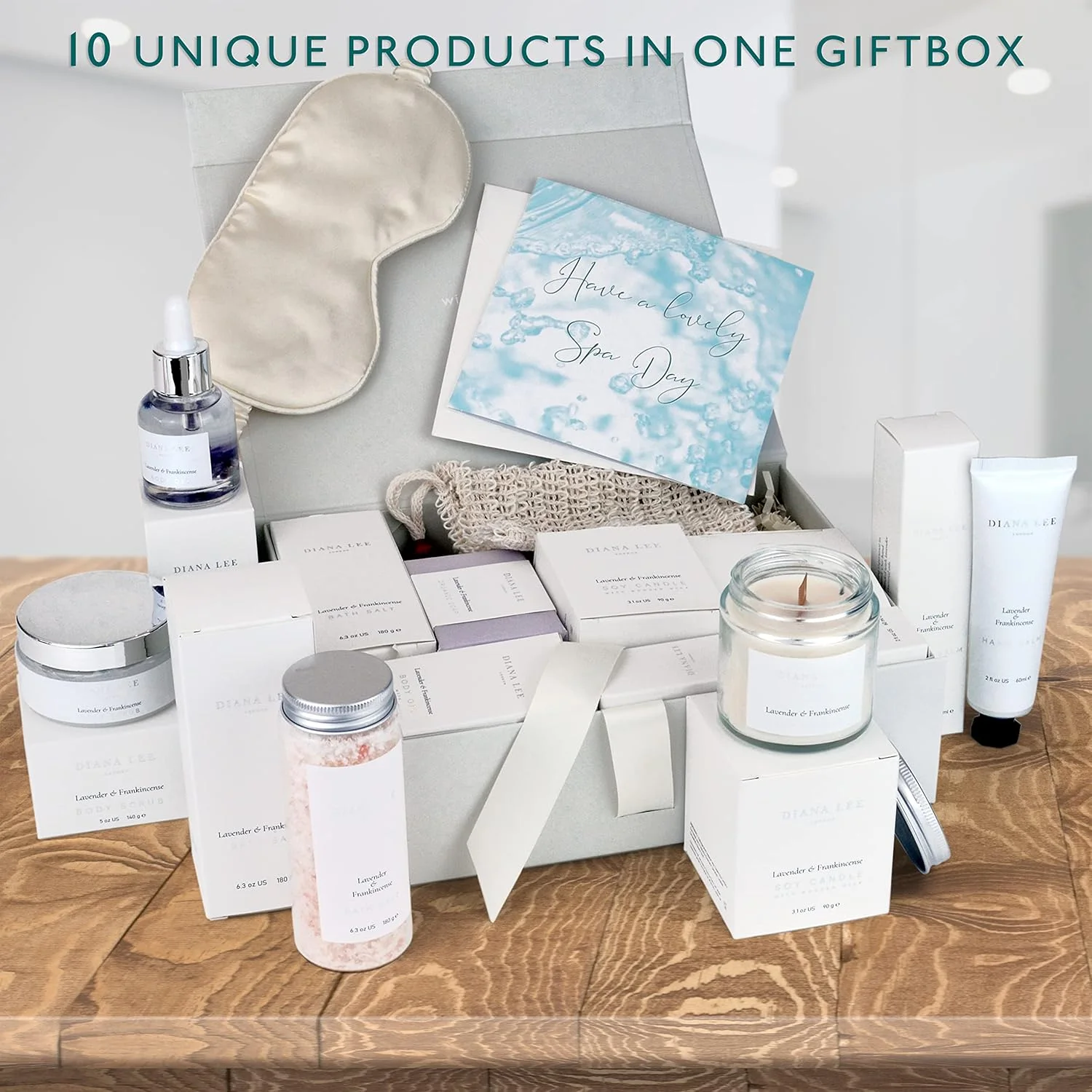 Luxury Spa Gift Basket for Women - 10 Relaxing Spa Birthday Gifts for Women with, изображение 2