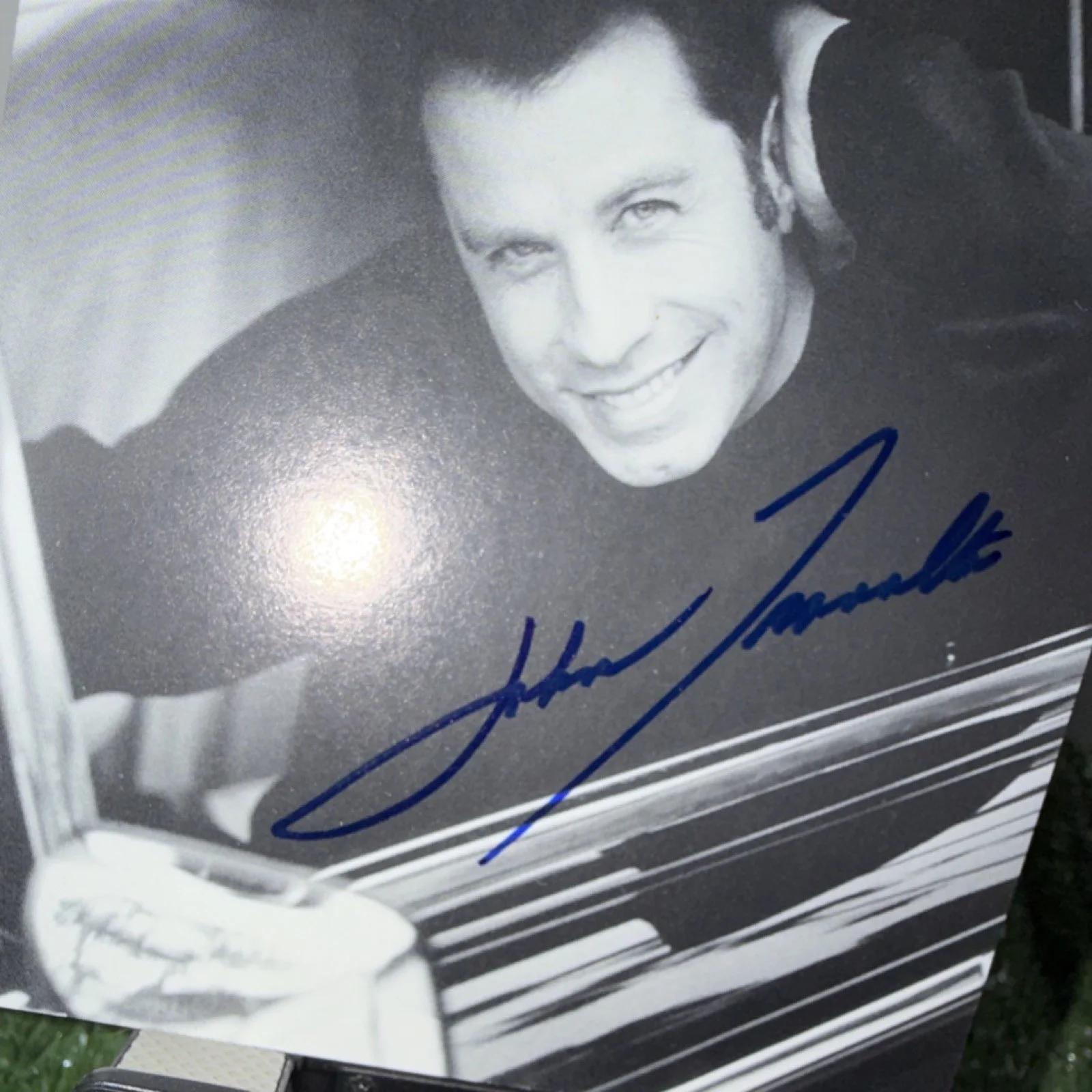 John Travolta signed 4x6 photo- Autograph Not Authenticated, image 3