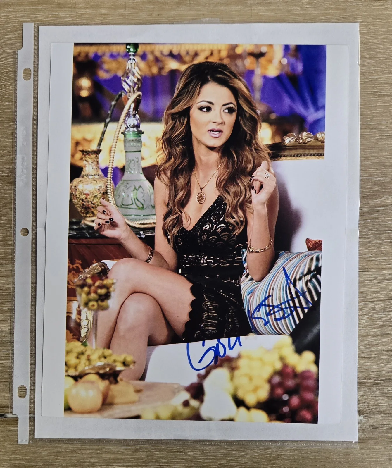 Golnesa Gharachedaghi Autographed Signed 8x10" Photograph "Shahs Of Sunset", image 2