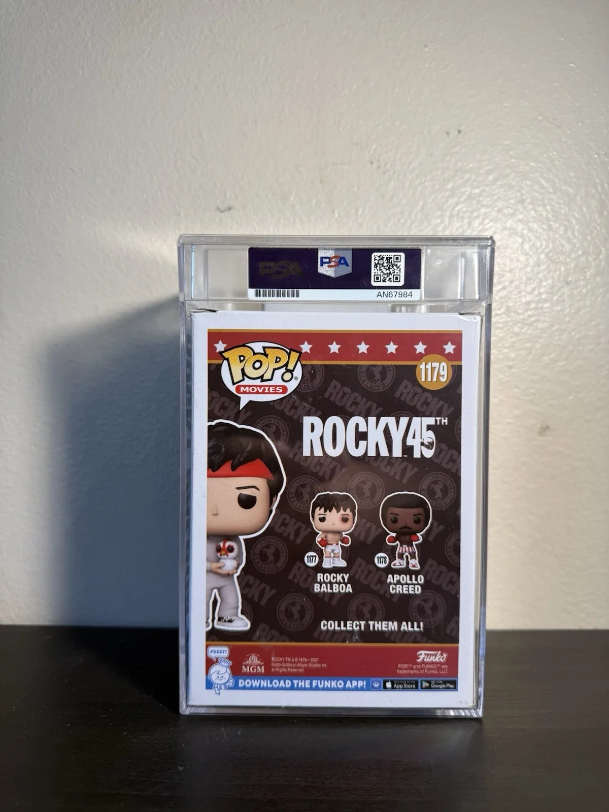 Sylvester Stallone — Funko Pop! Rocky Balboa #1179 FunkoShop Autographed by Sylvester Stallone, изображение 5