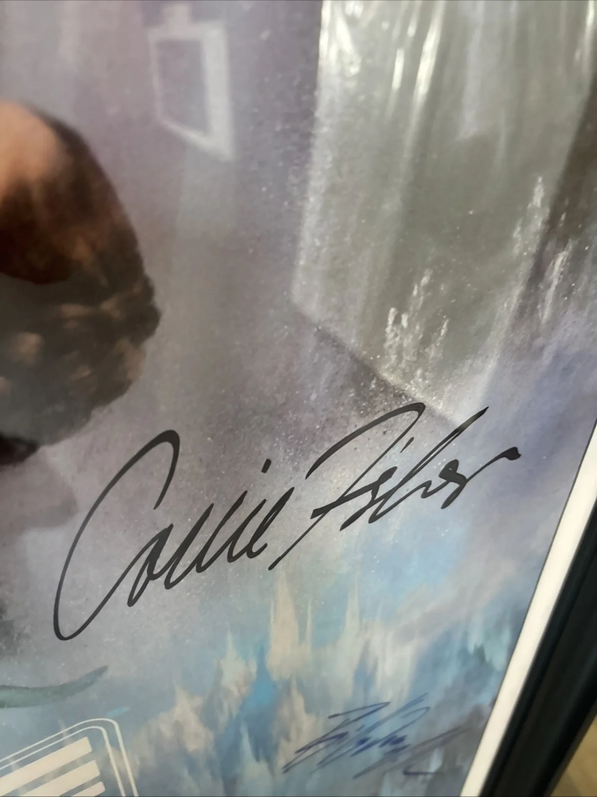 Empire Strikes Back Star Wars Cast Signed Poster By 11 Ford,Fisher,Hamill,jones, изображение 3