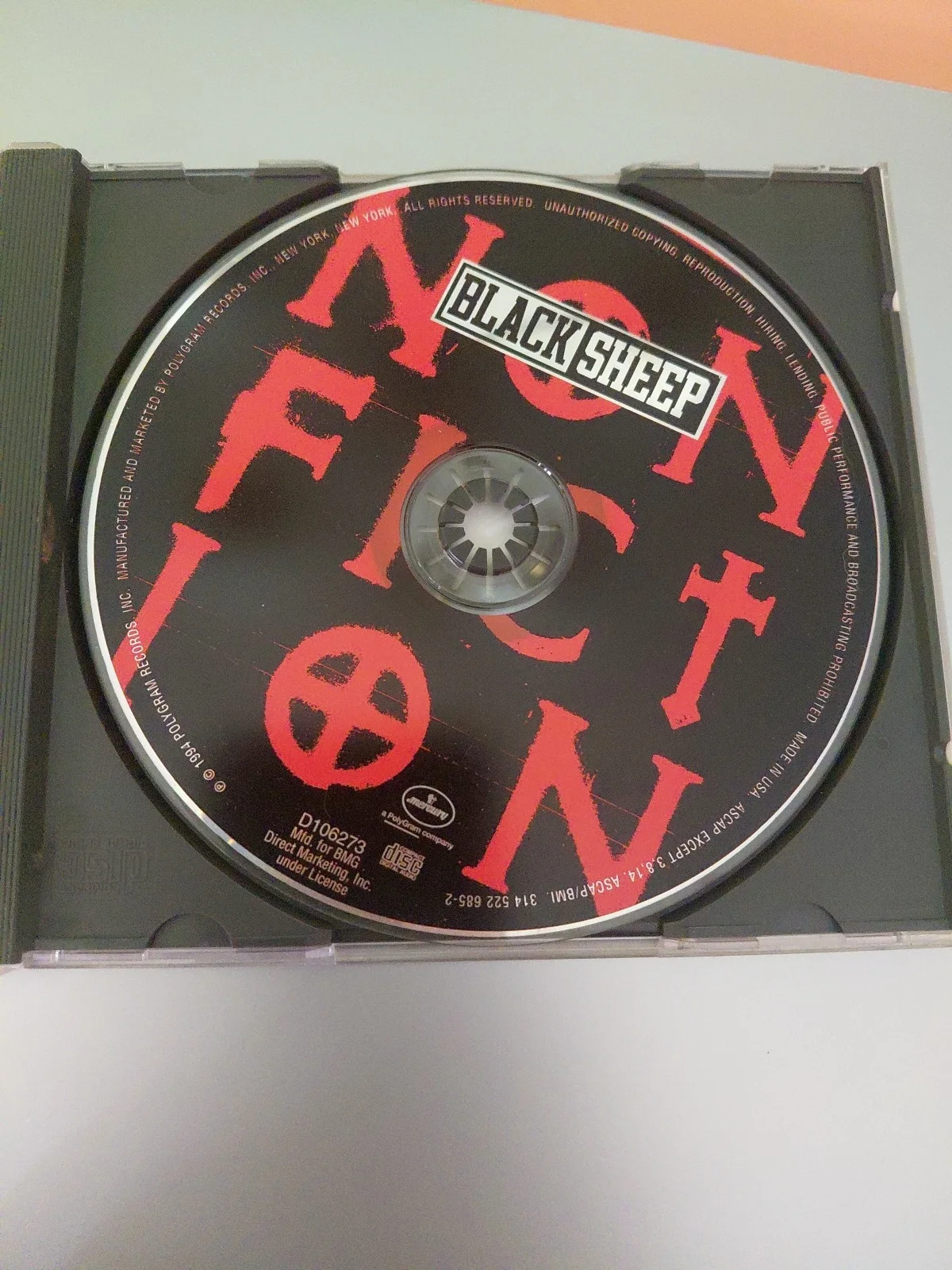 Dres From Black Sheep Autograph CD Non-Fiction 1994 Signed Booklet - Rare no COA, изображение 4