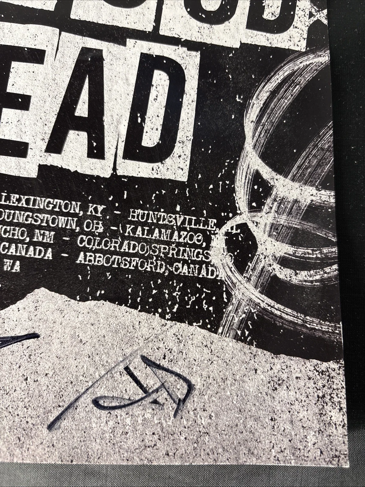 Hollywood Undead Hotel Kalifornia Tour Poster 11x 17 Autographed, изображение 5