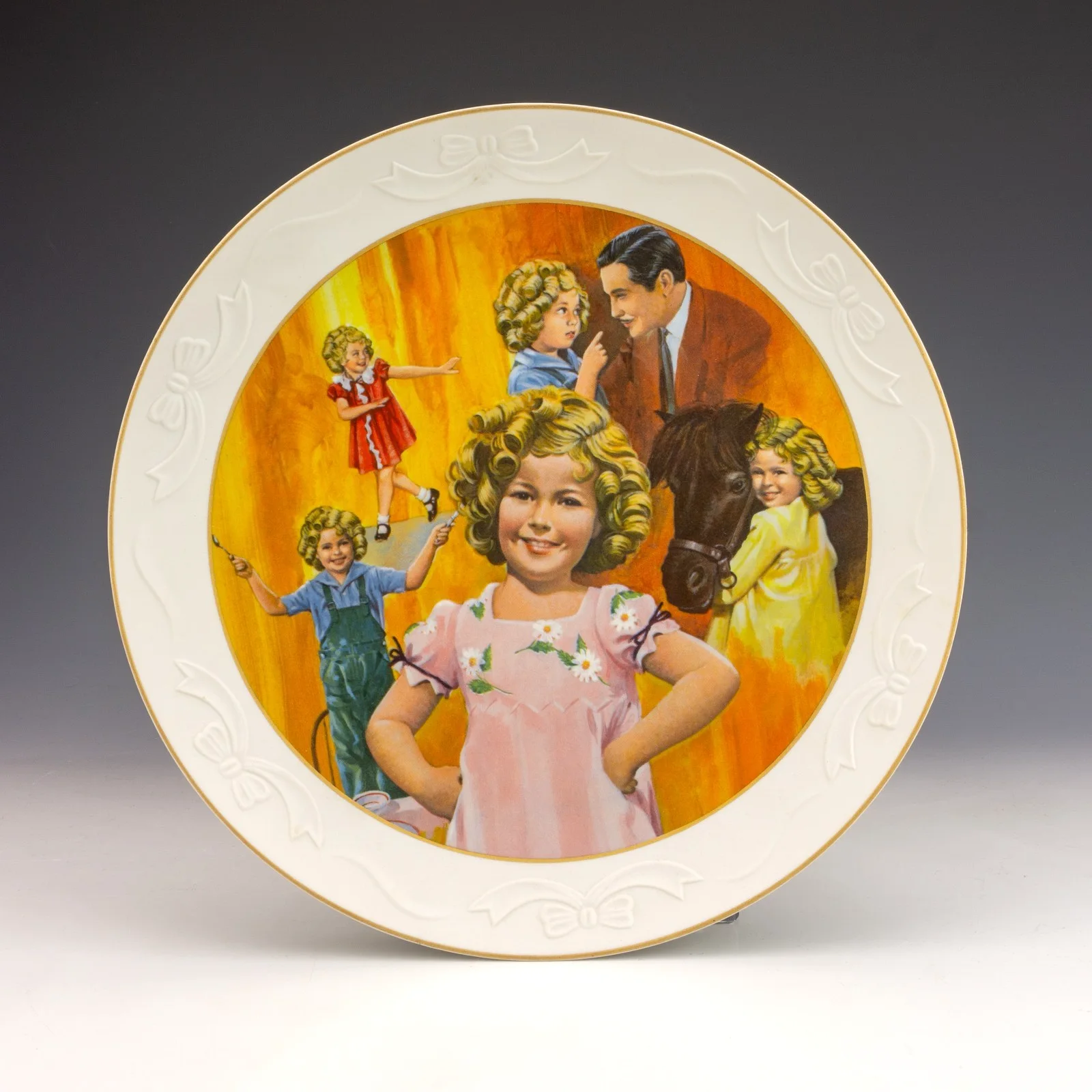 Nostagia Collectibles Plate - Shirley Temple Collection - Curly Top - Ltd Edn, image 2