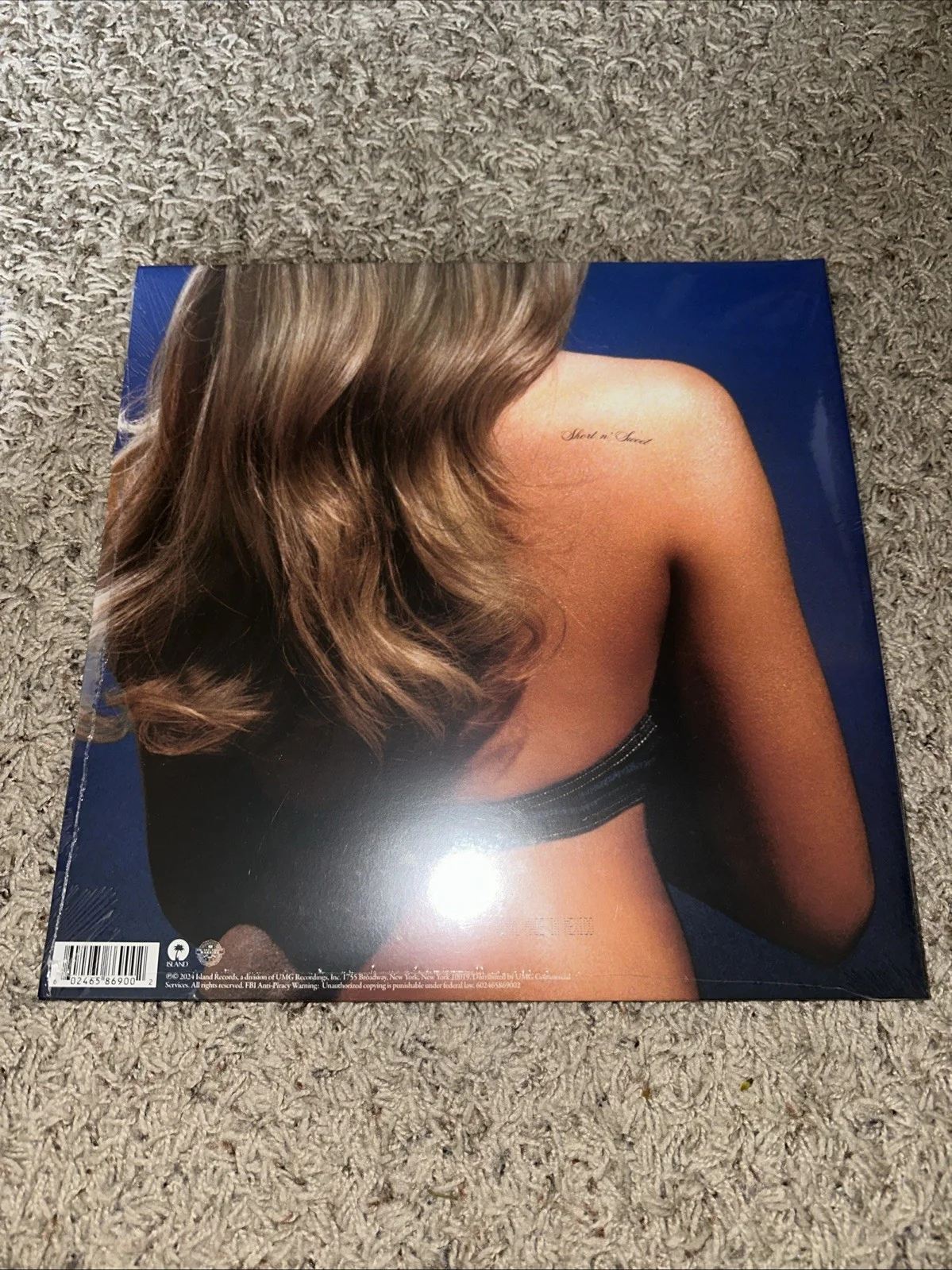 🎤 SABRINA CARPENTER – SIGNED SHORT N’ SWEET VINYL LP | AUTOGRAPHED | IN HAND, image 2