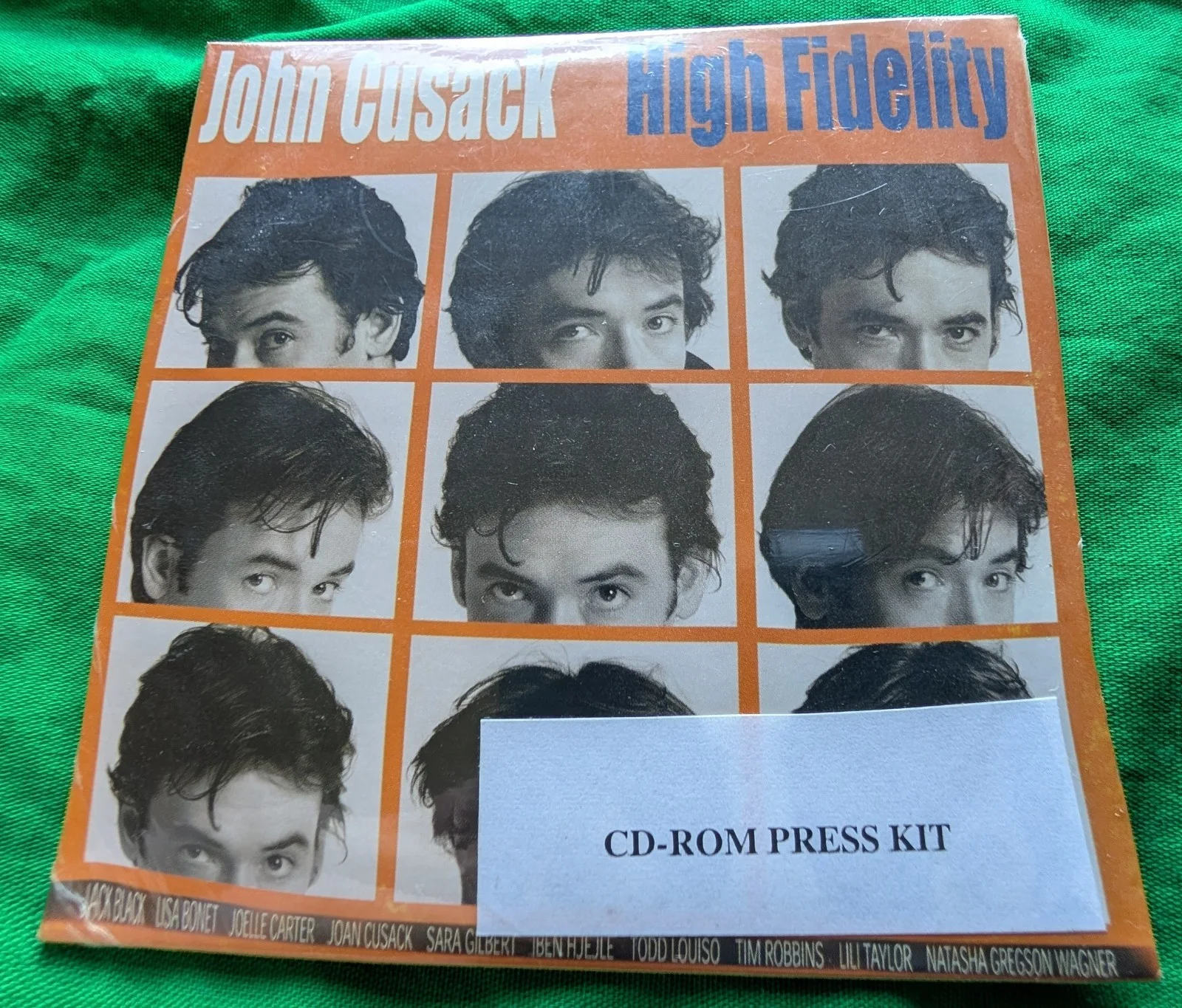 High Fidelity 2000 UK press kit, 7 original 35mm transparencies + sealed CD-ROM, изображение 3