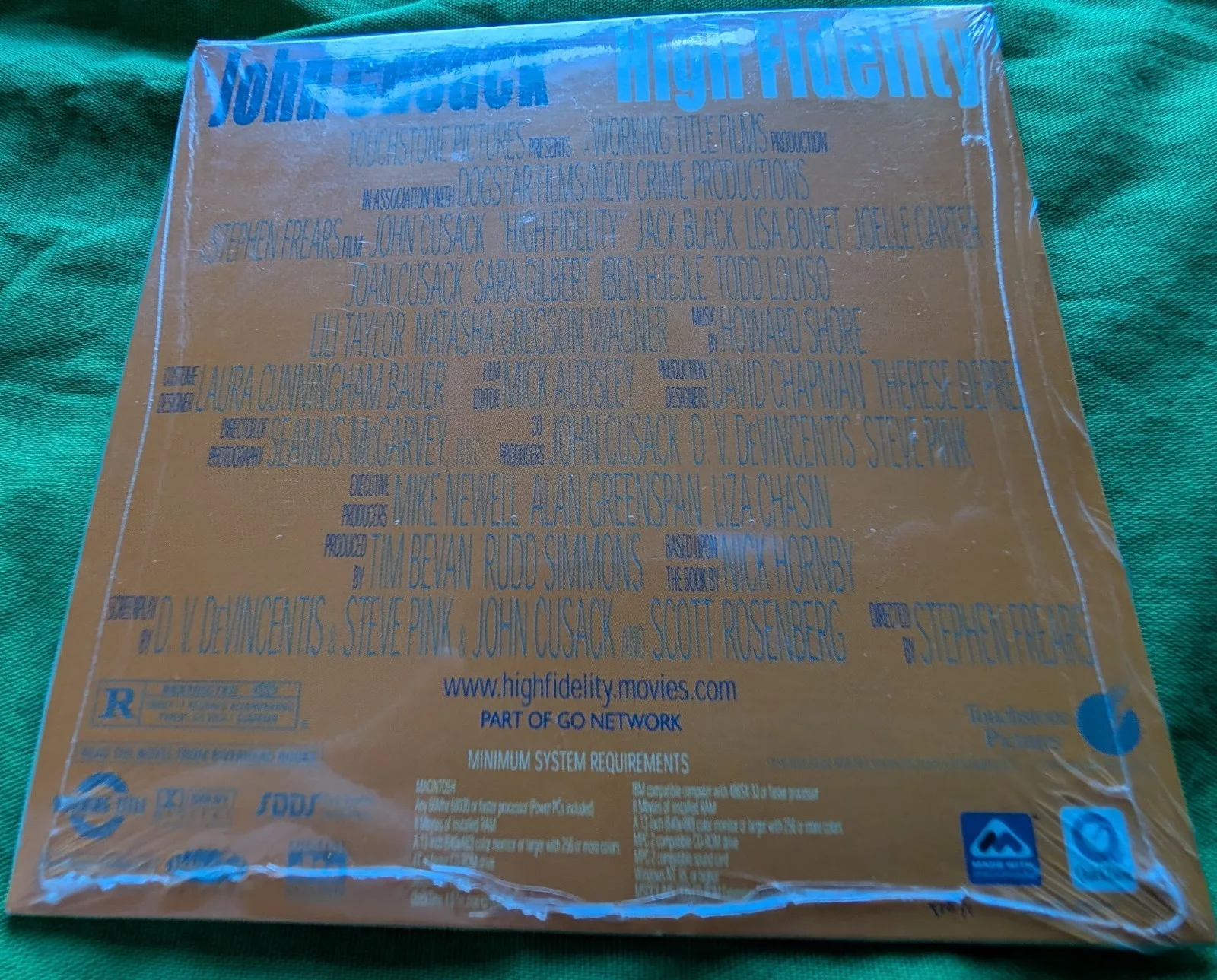 High Fidelity 2000 UK press kit, 7 original 35mm transparencies + sealed CD-ROM, изображение 4