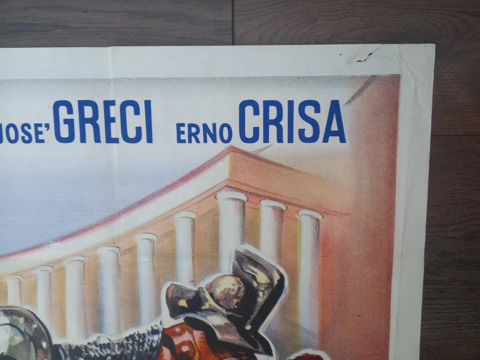 DEATH ON THE ARENA 1962 BRITISH QUAD POSTER MARK FOREST SCILLA GABEL JOSE GRECI, image 4