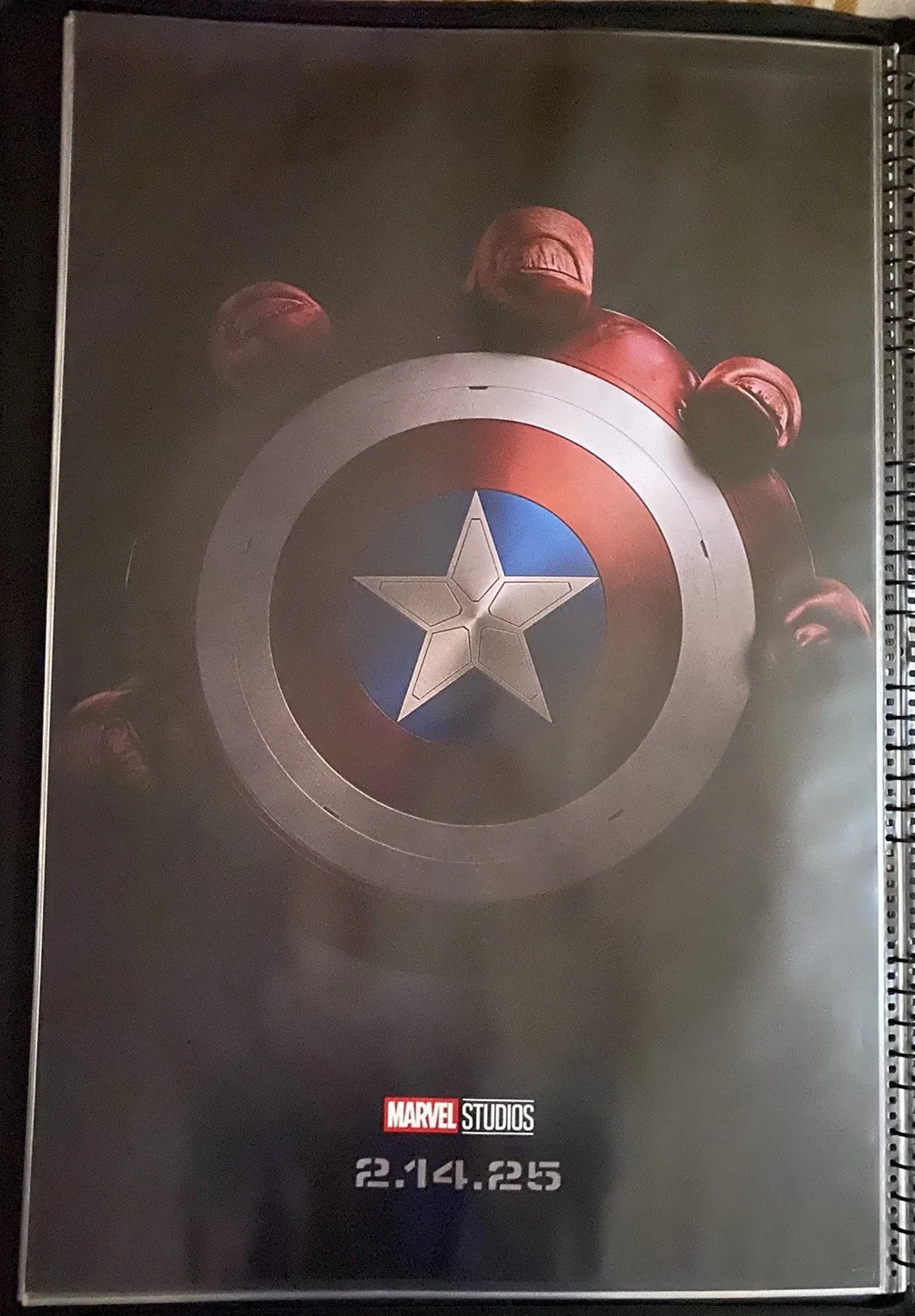 CAPTAIN AMERICA BRAVE NEW WORLD US 1 SHEET POSTER 27" X 40" DBL SIDED MARVEL NEW, image 2