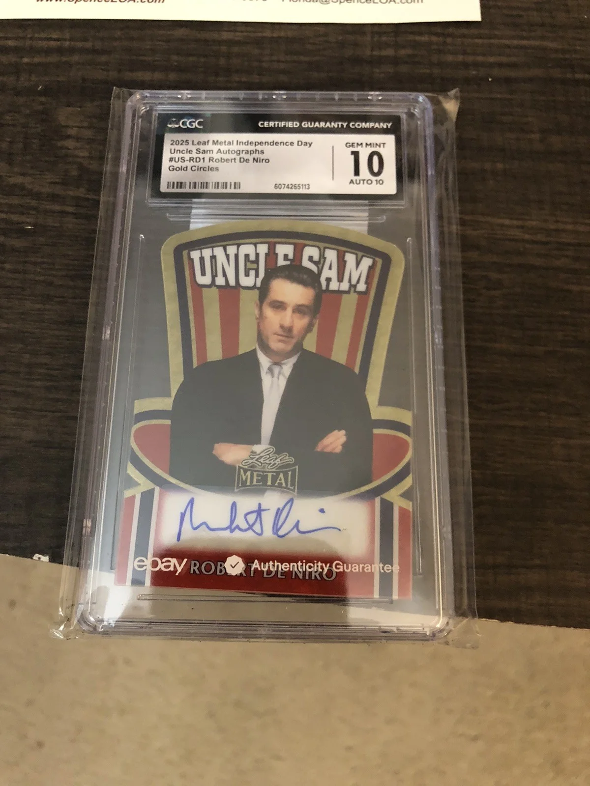 Goodfellas Cast Signed Items(JSA BAS LEAF), изображение 3