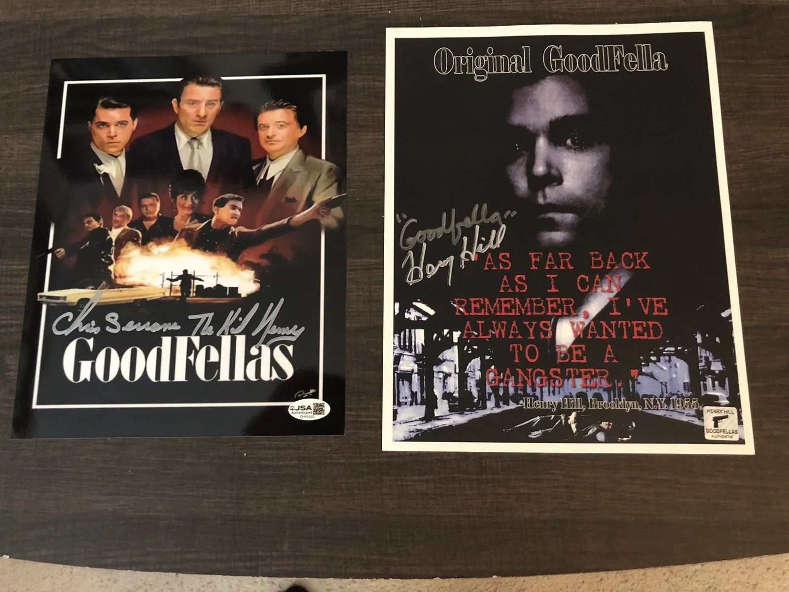 Goodfellas Cast Signed Items(JSA BAS LEAF), изображение 5