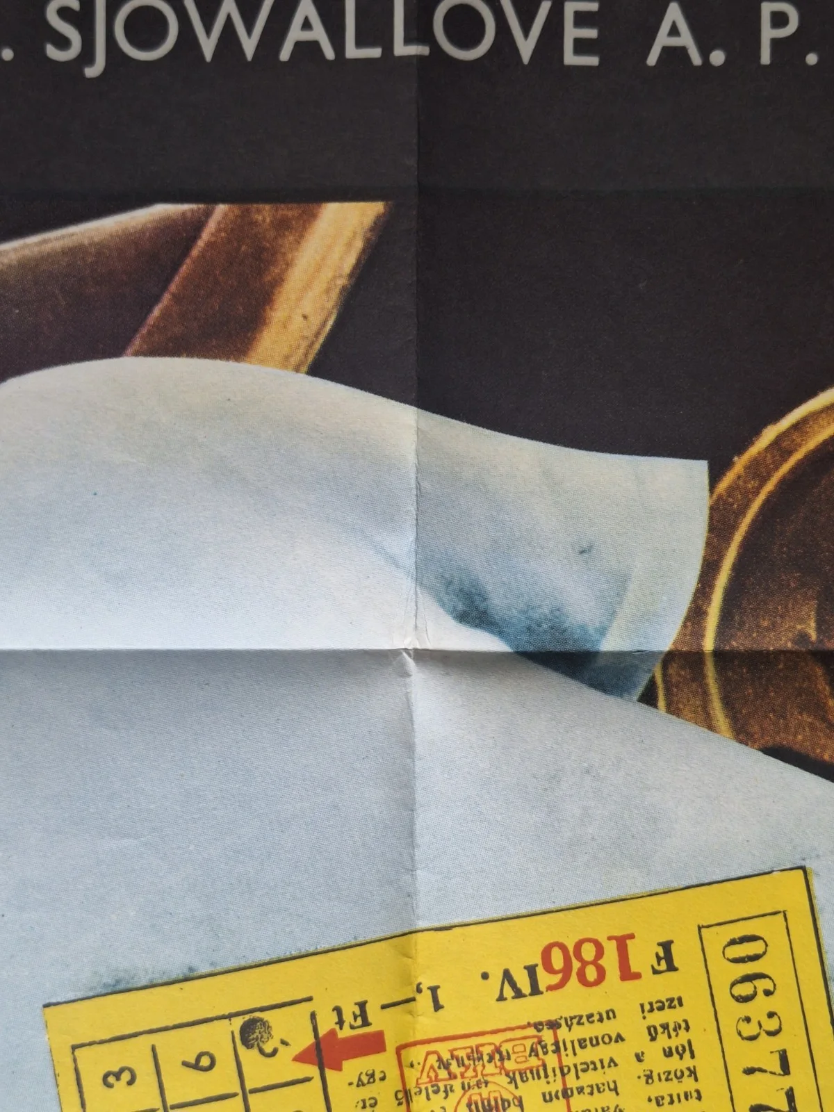 THE MAN WHO WENT UP IN SMOKE 1981, ORIGINAL A1 CZECH MOVIE POSTER, MILAN GRYGAR, изображение 2