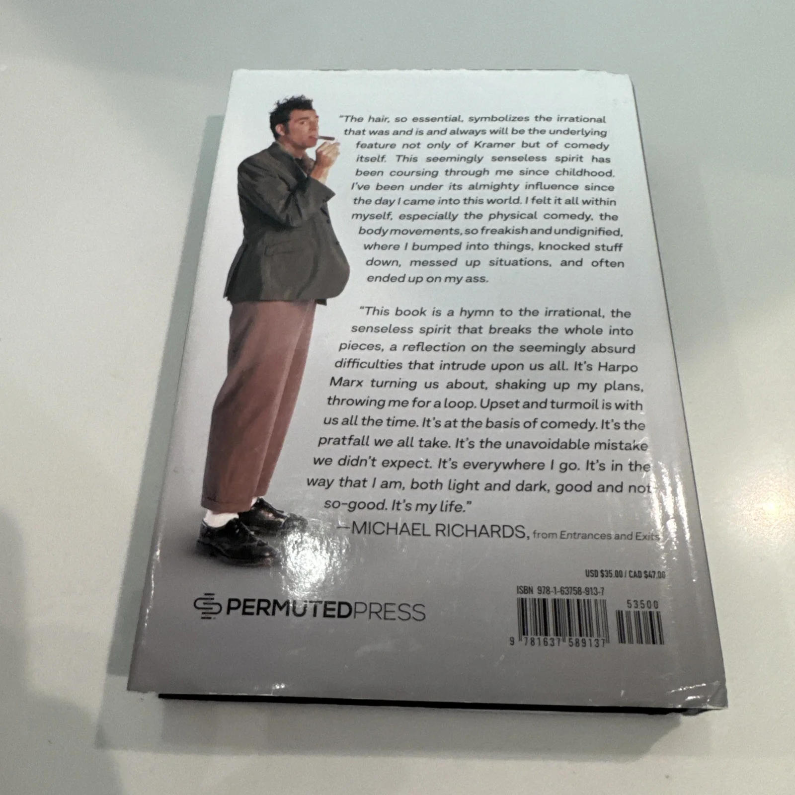 Michael Richards — Michael Richards Signed Autograph Entrances And Exits Book JSA Seinfeld Kramer, image 4