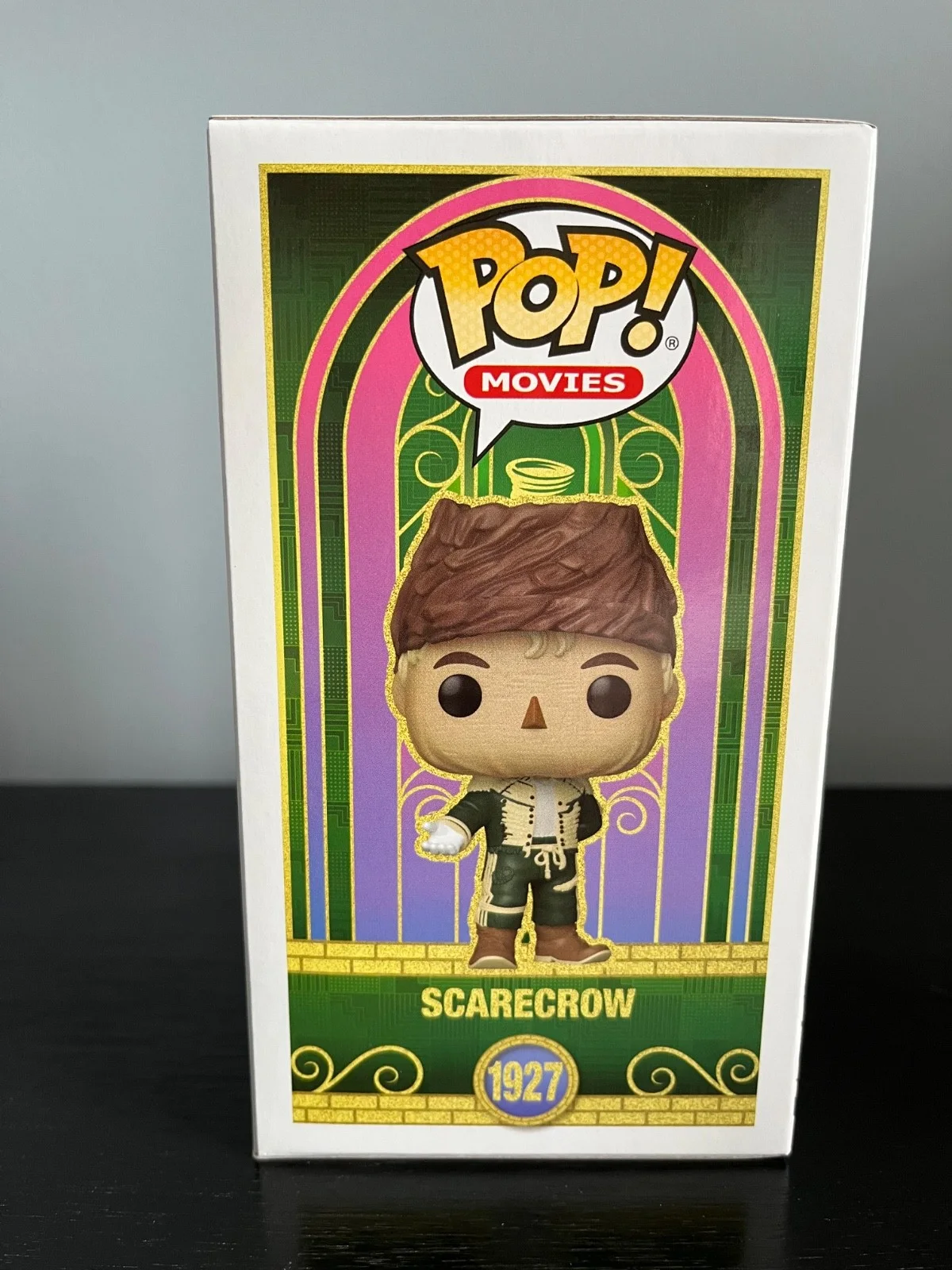 Jonathan Bailey — Jonathan Bailey Hand Signed SCARECROW Funko Pop #1927 WICKED FOR GOOD COA, изображение 3