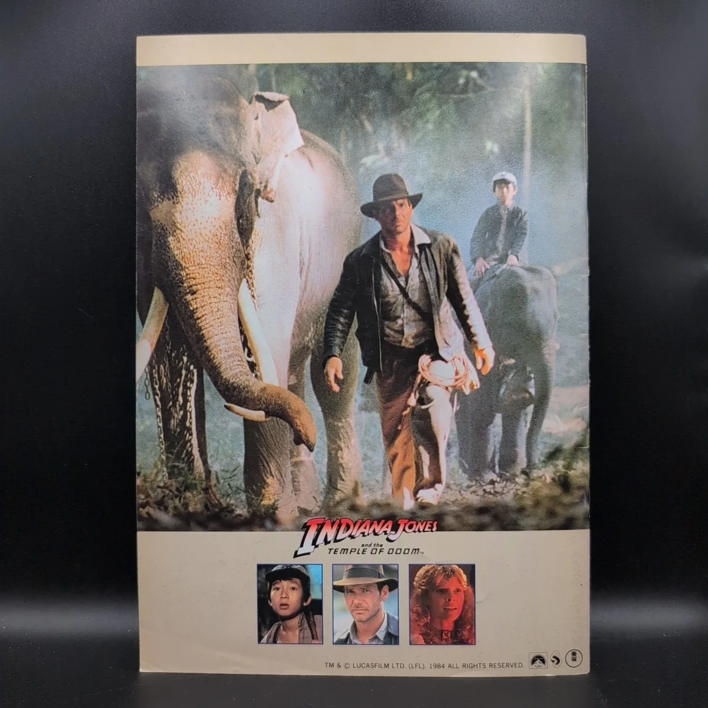 Indiana Jones Temple Of Doom Japanese Film Programme Japan Import, изображение 2