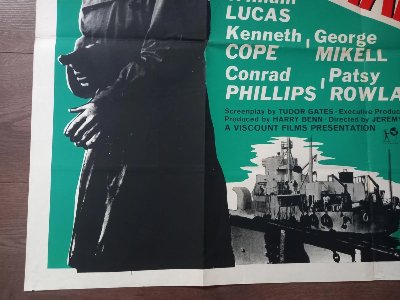 DATELINE DIAMONDS 1965 BRITISH QUAD POSTER CONRAD PHILLIPS KENNETH COPE, image 2