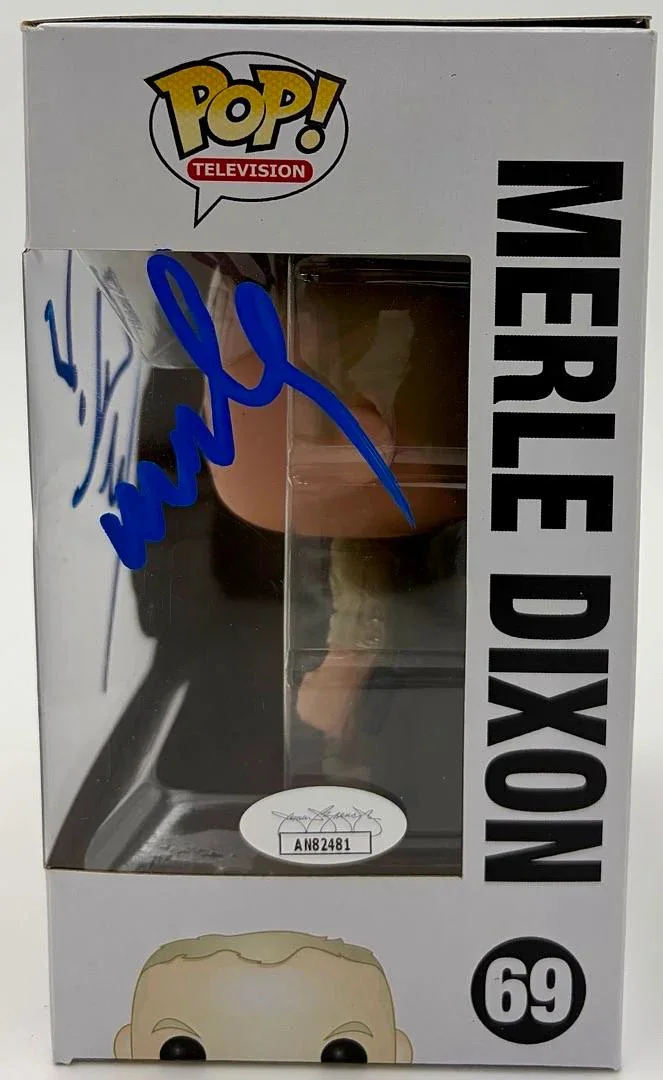 Michael Rooker — Michael Rooker signed "Merle Dixon" Funko #69 (Walking Dead) - JSA COA, image 3