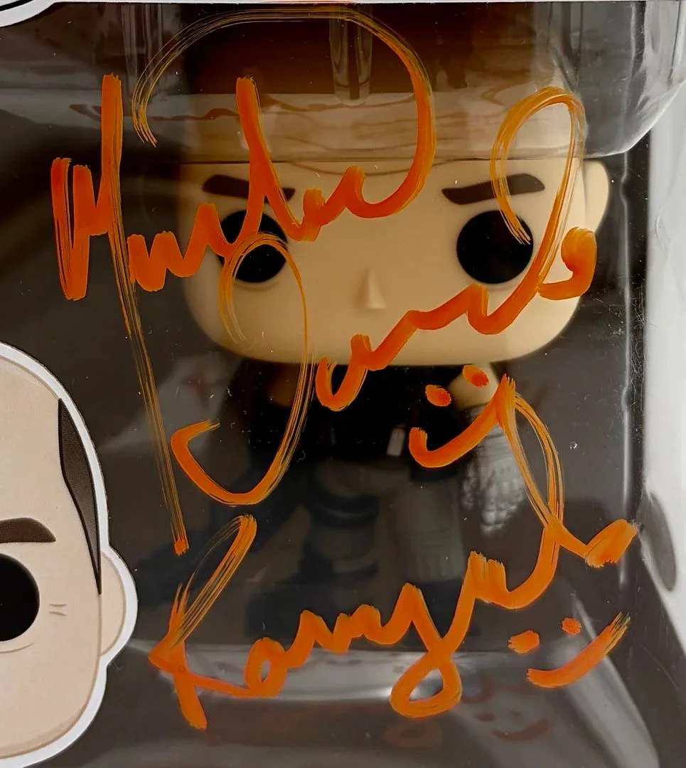 Michael Ironside — Michael Ironside signed "Jean Rasczak" Funko #1050 (Starship Troopers) - JSA COA, image 2