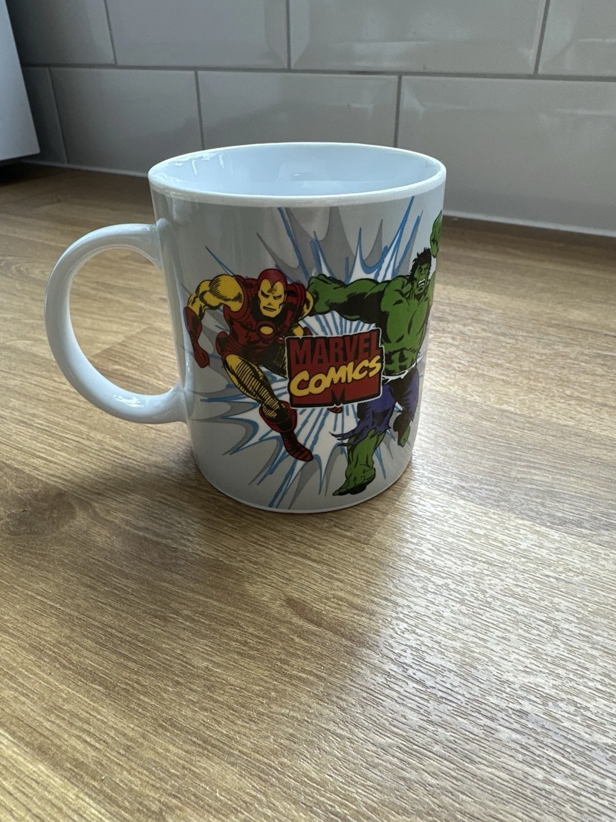 Marvel Comics Superhero Mug Iron Man Hulk Thor Captain America Comic Cup Y2K Gee, image 2