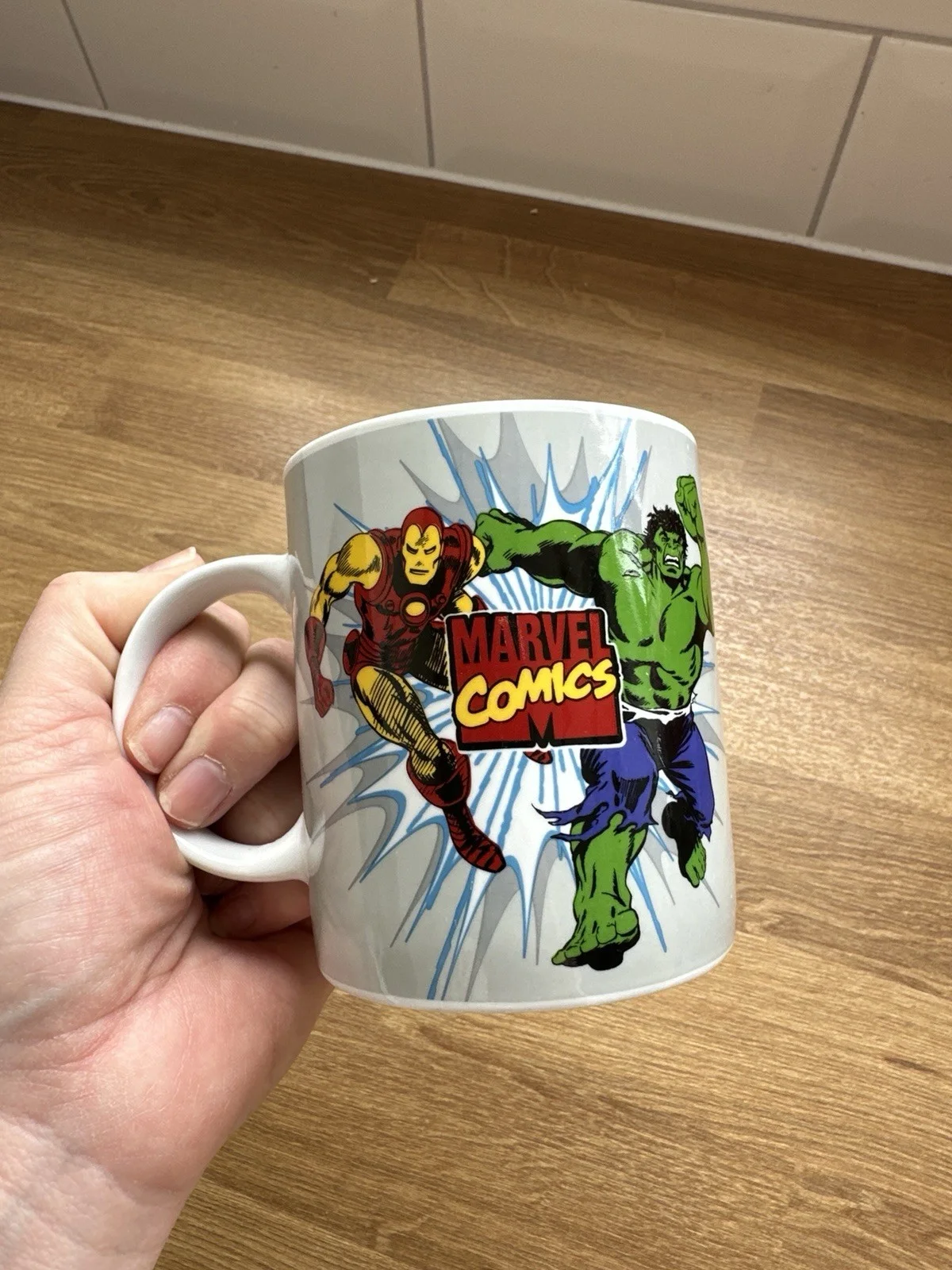 Marvel Comics Superhero Mug Iron Man Hulk Thor Captain America Comic Cup Y2K Gee, image 3