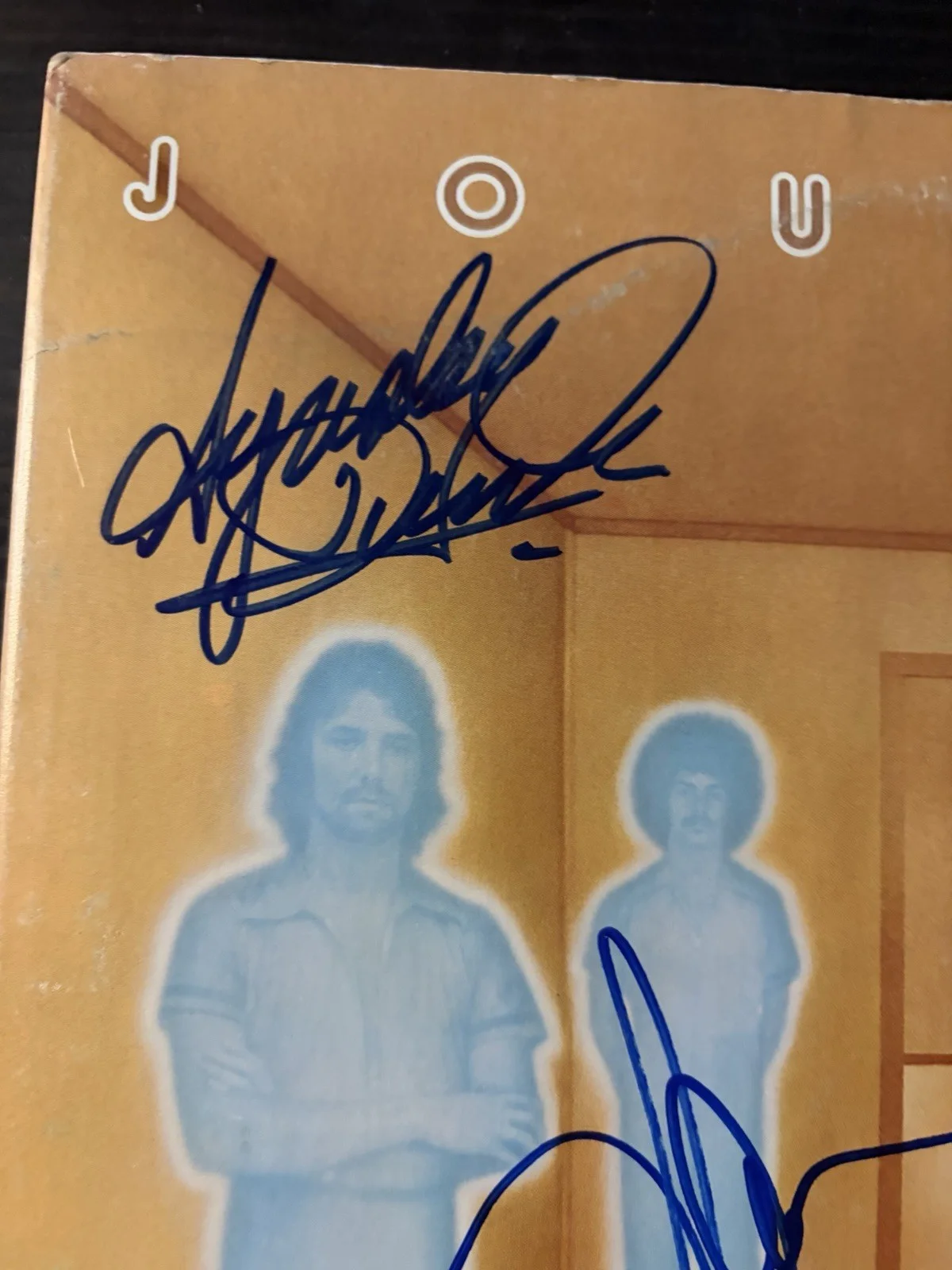 Journey Signed Look Into The Future LP X4 Schon, Valory, Rolie, And Dunbar Auto, изображение 2