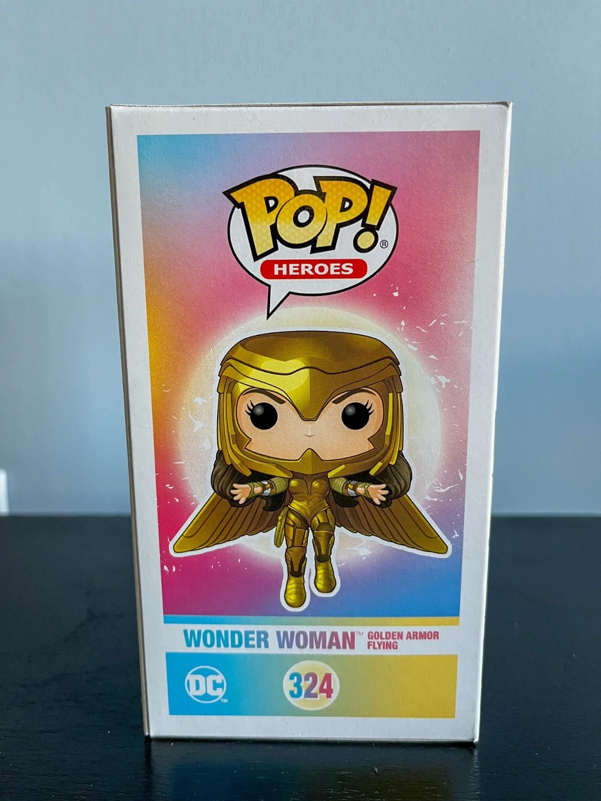 Gal Gadot — Gal Gadot Signed WONDER WOMAN Funko Pop! #324 AUTHENTICATED & CASE - VAULTED!, image 4