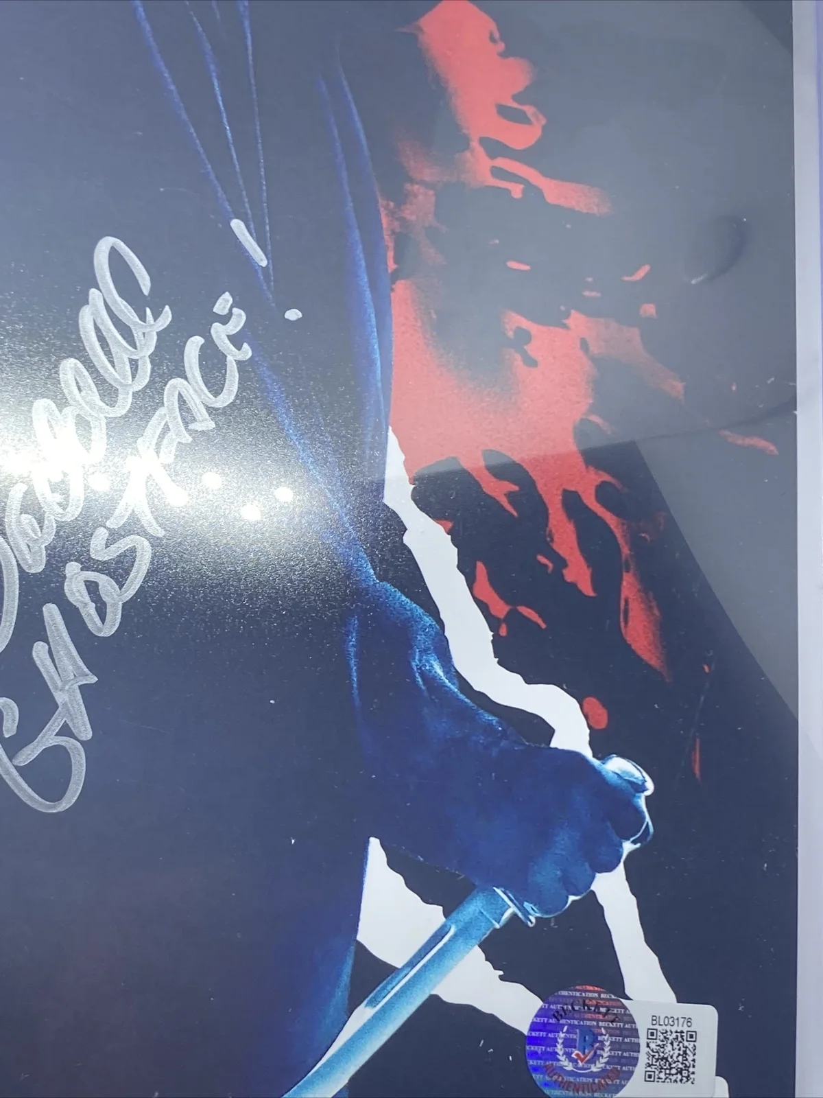 Lee Waddell — Scream Ghostface Lee Waddell Signed Autographed 8x10 Beckett Certified Inscribed, изображение 3