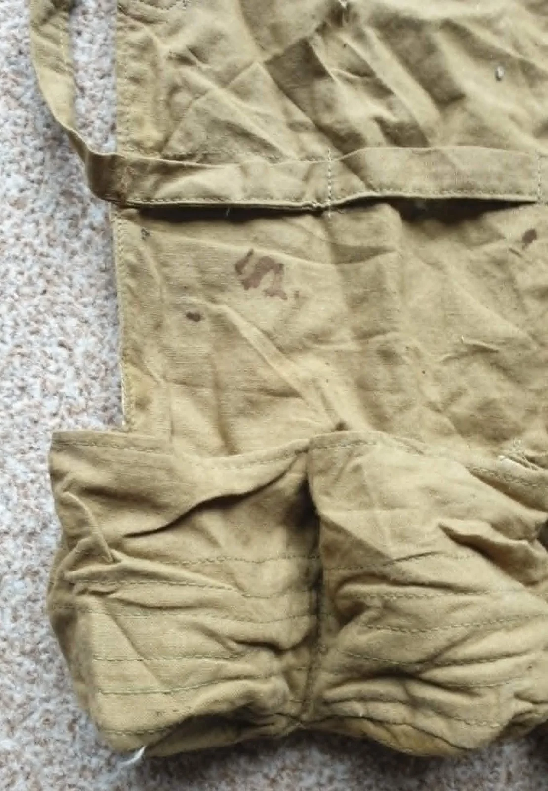 CHINESE KOREA TYPE 67 GRENADE POUCH PACK PROP COSTUME, image 3