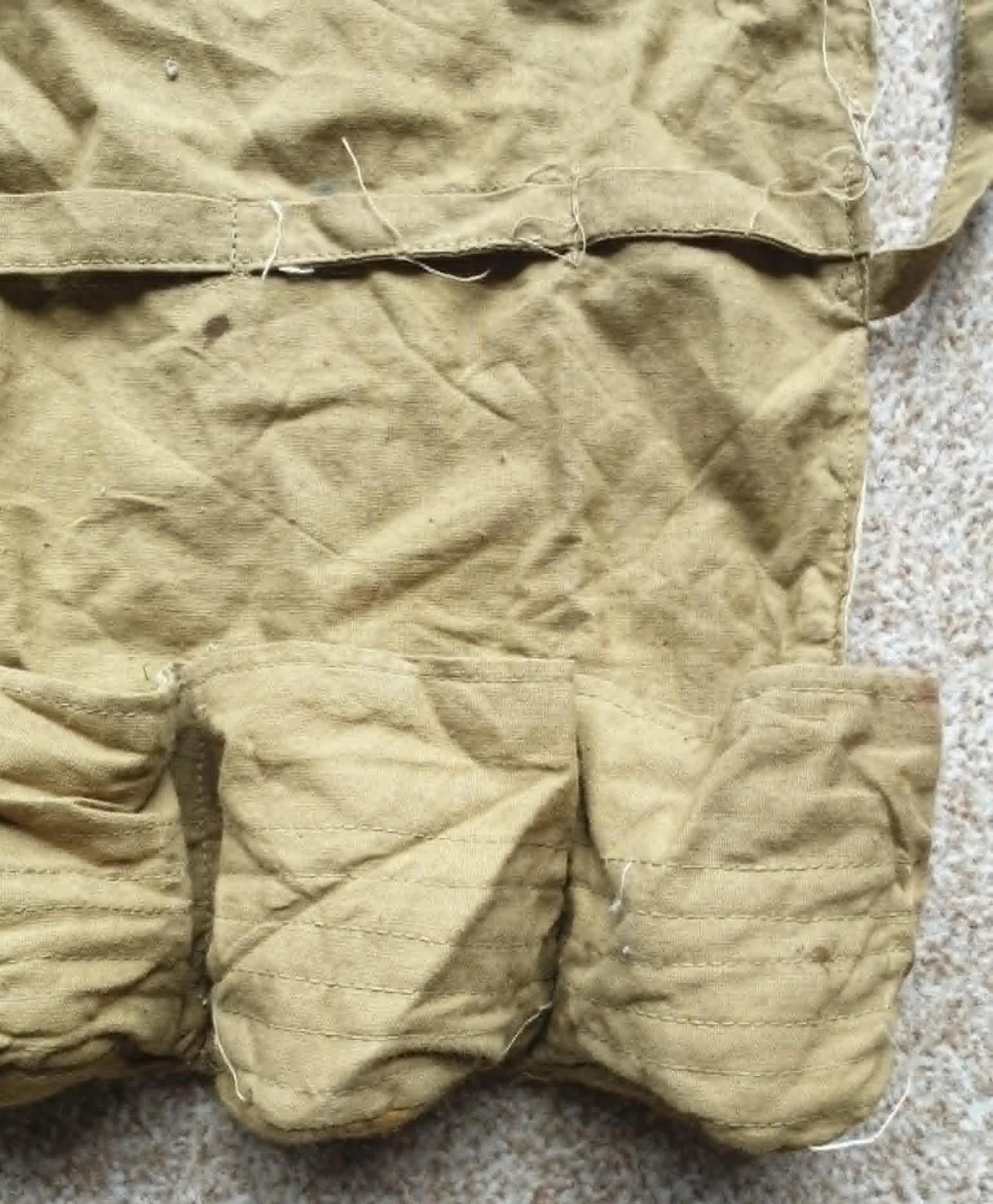 CHINESE KOREA TYPE 67 GRENADE POUCH PACK PROP COSTUME, image 4
