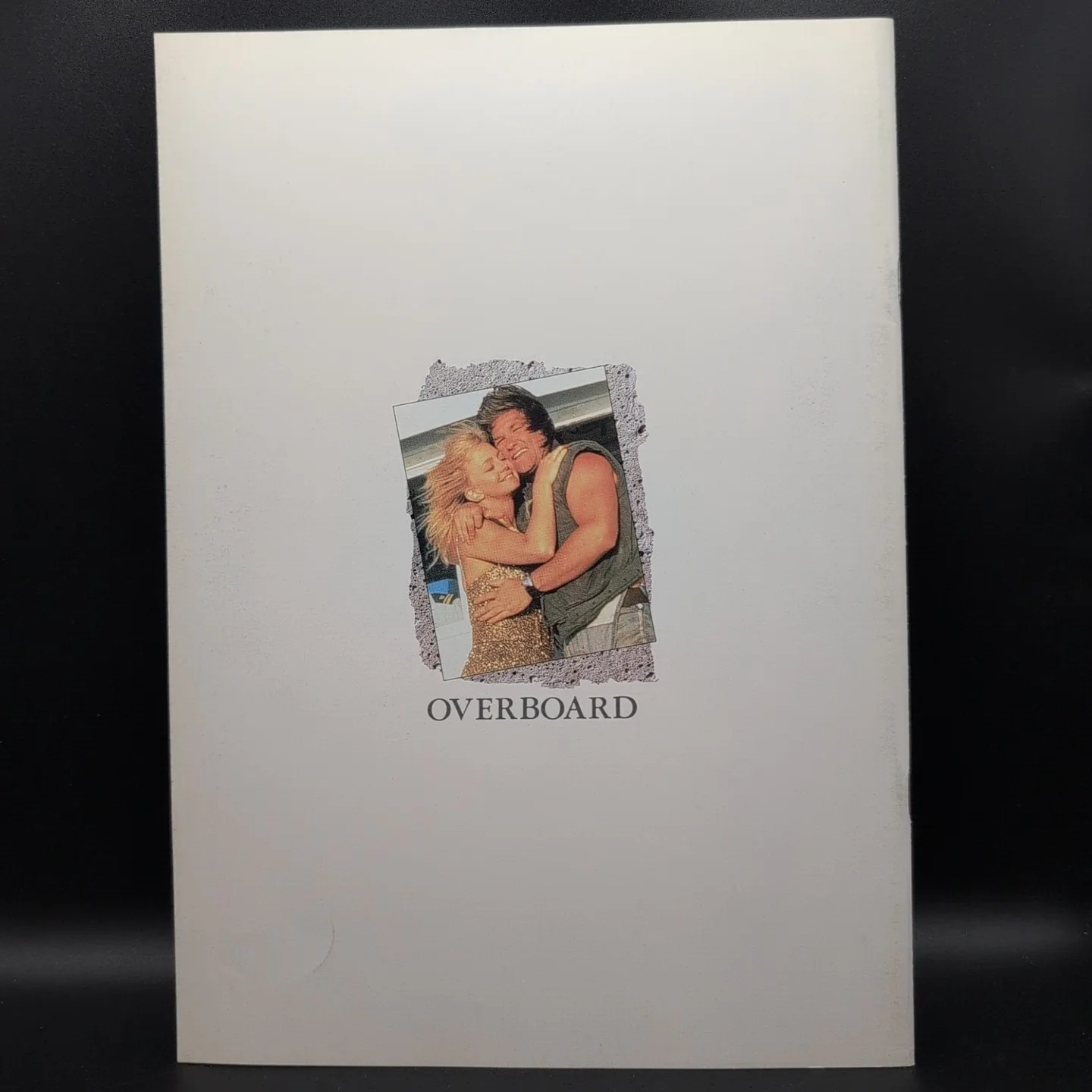 Overboard Japanese Film Programme Goldie Hawn Kurt Russell Japan Import, image 2