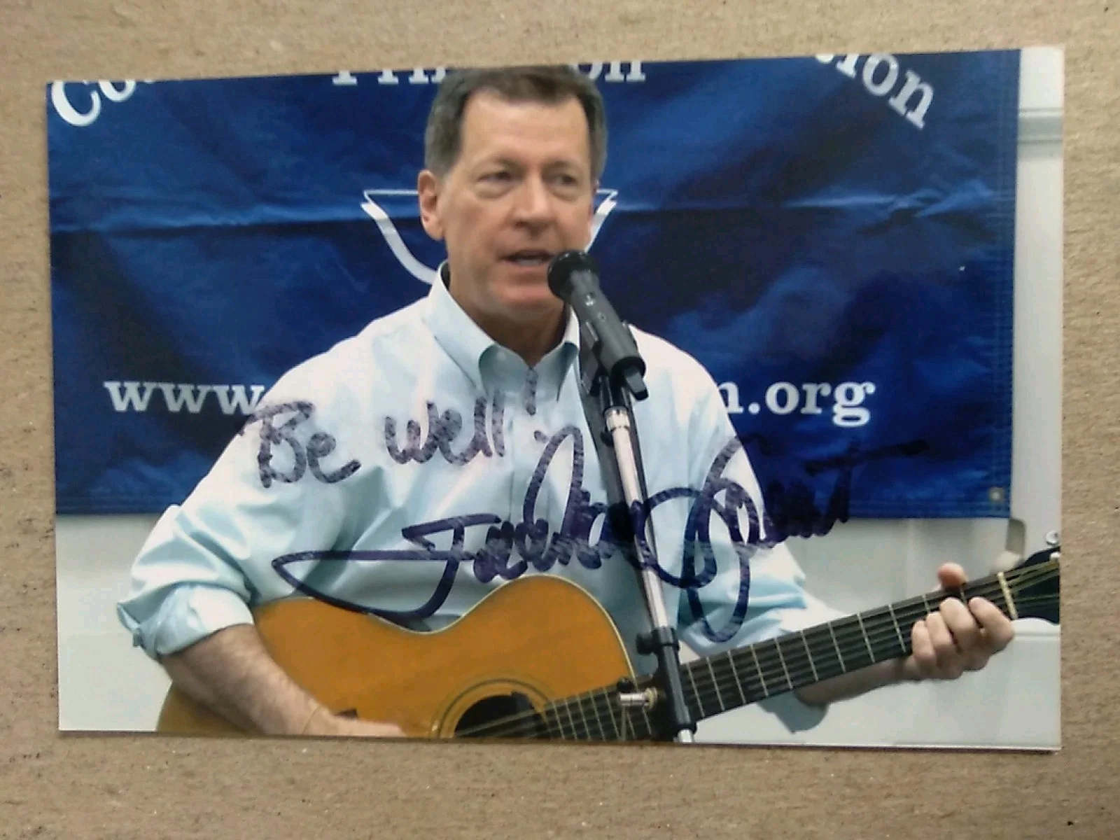 Johnatan Sprout American Songwriter And Performer Autographed 6x4 Photo Signed, изображение 2