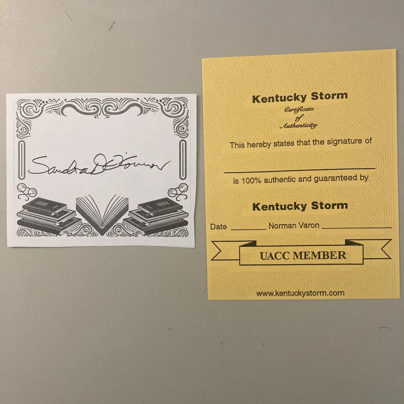 Sandra Day O’Connor 1930-2023 Supreme Court -Signed Bookplate With-COA/Rare/LOOK, изображение 2