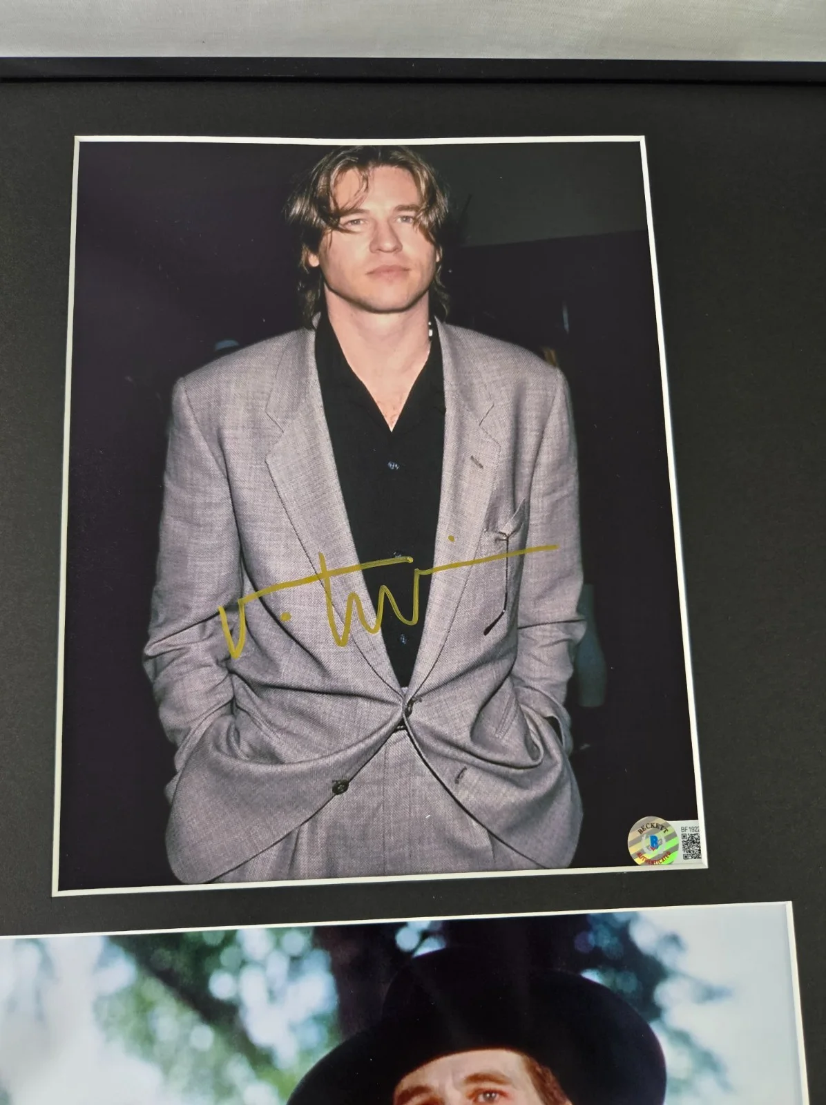 Val Kilmer Signed Framed 16x20 Photo Display BECKETT BAS Tombstone, изображение 2
