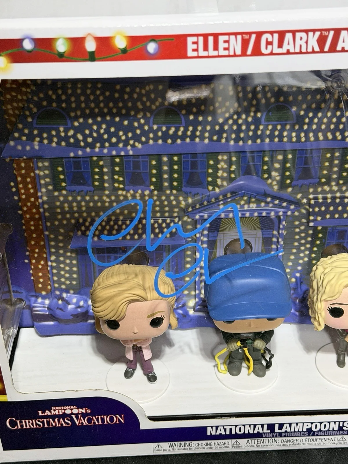 Chevy Chase — Chevy Chase Signed Christmas Vacation Deluxe Funko Pop #02 Beckett VERY RARE, изображение 2