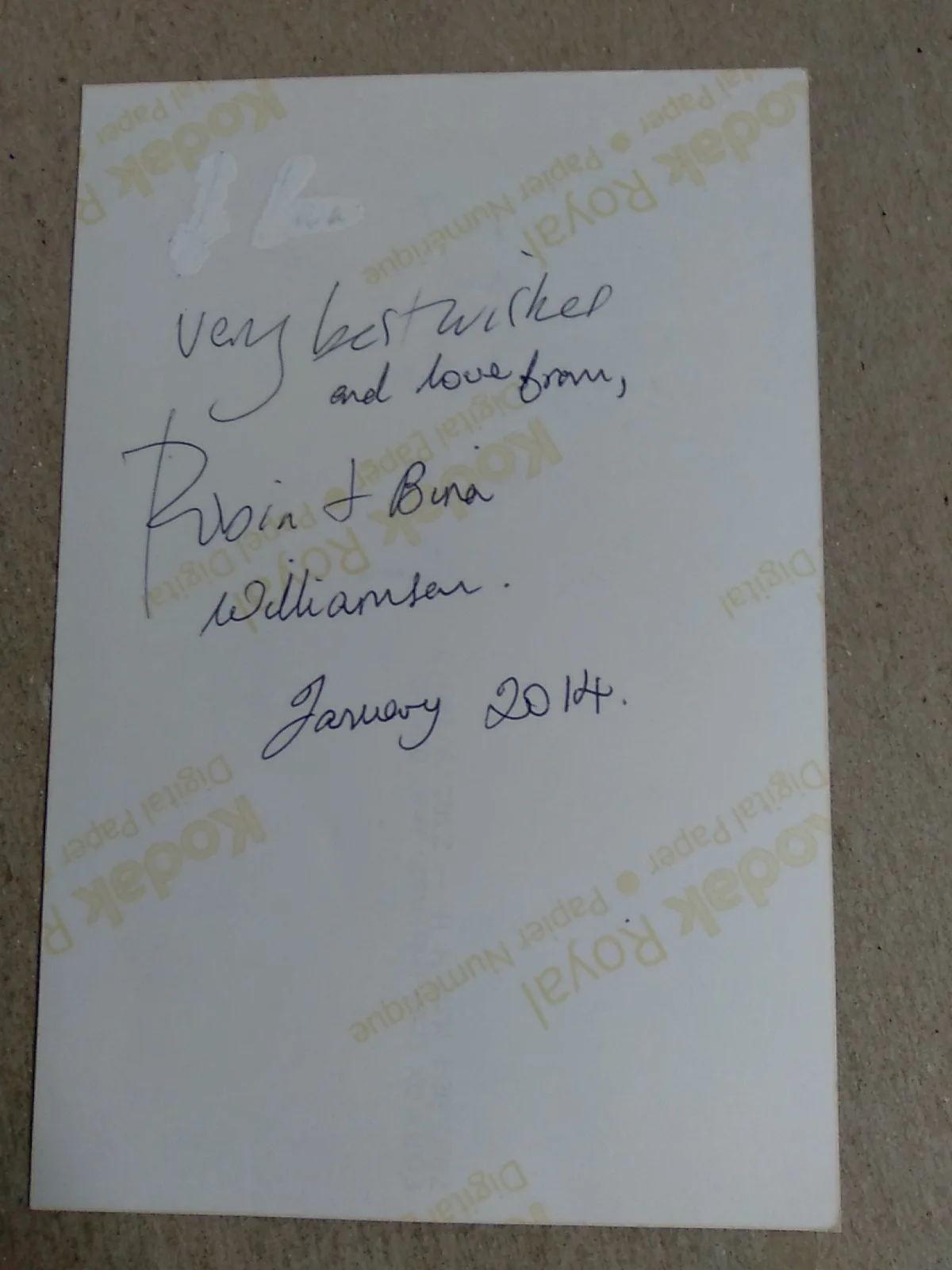 Robin And Bina Williamson Musicians Celtic Autographed 6x4 Photo Signed, изображение 3