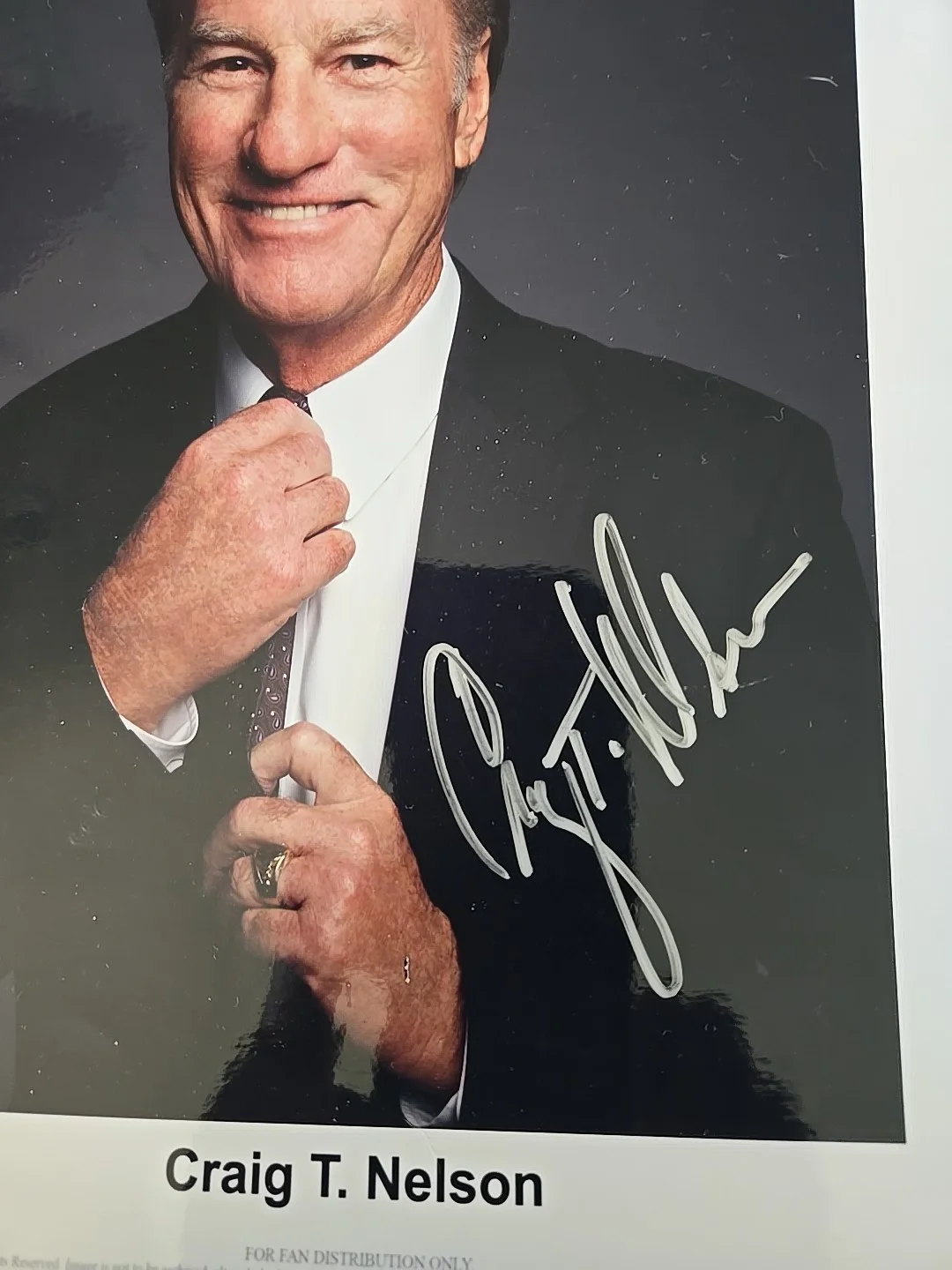 craig t. nelson — Craig T. Nelson ' Poltergeist ' Film-Stage-TV Signed 8x10 Photo, изображение 2