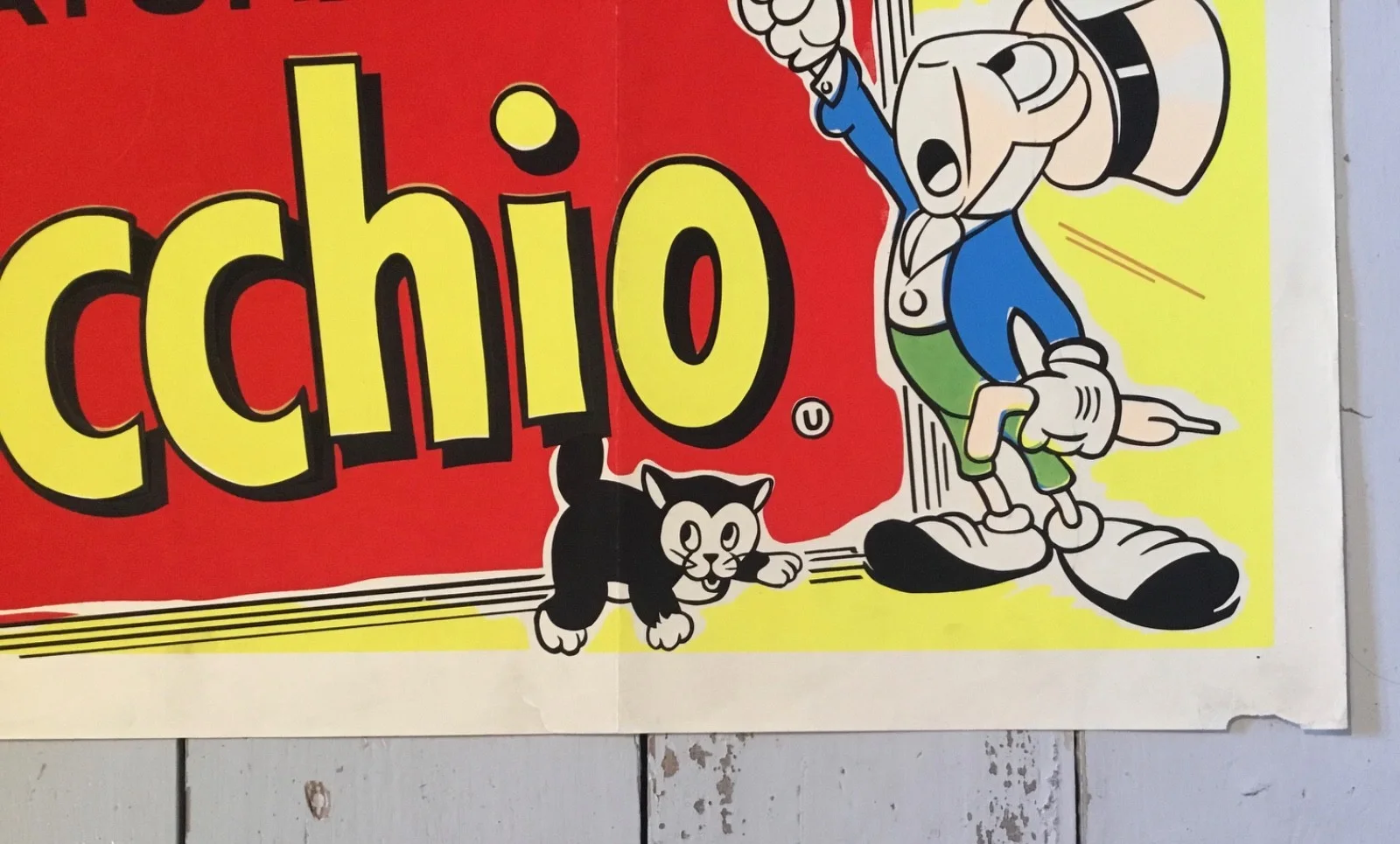 PINOCCHIO Walt Disney Quad Original Poster 30 X 40 '', image 3