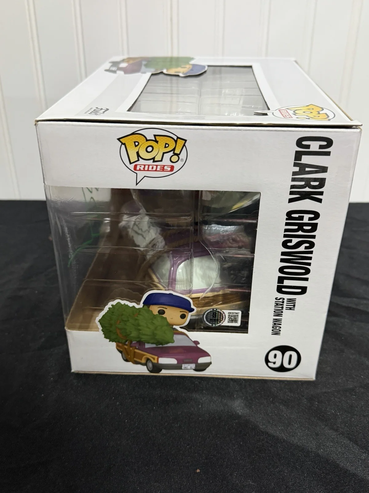 Chevy Chase — Chevy Chase Signed Clark Griswold Funko Pop #90 Christmas Vacation Beckett RARE, изображение 2