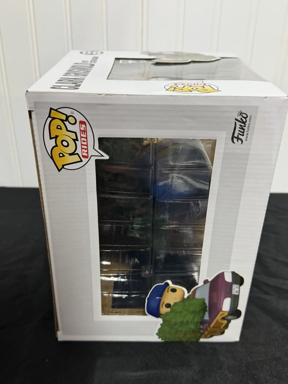 Chevy Chase — Chevy Chase Signed Clark Griswold Funko Pop #90 Christmas Vacation Beckett RARE, изображение 5