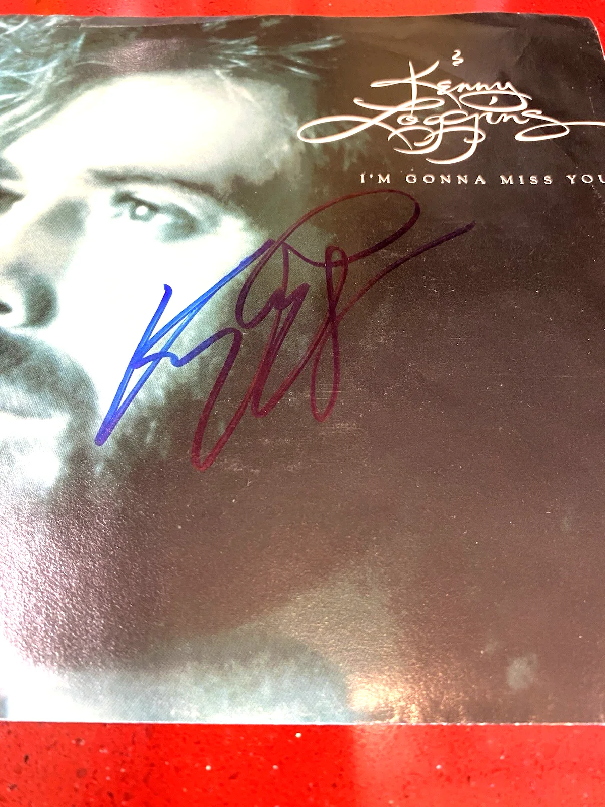 Kenny Loggins Signed (45) Record Album Sleeve, image 2