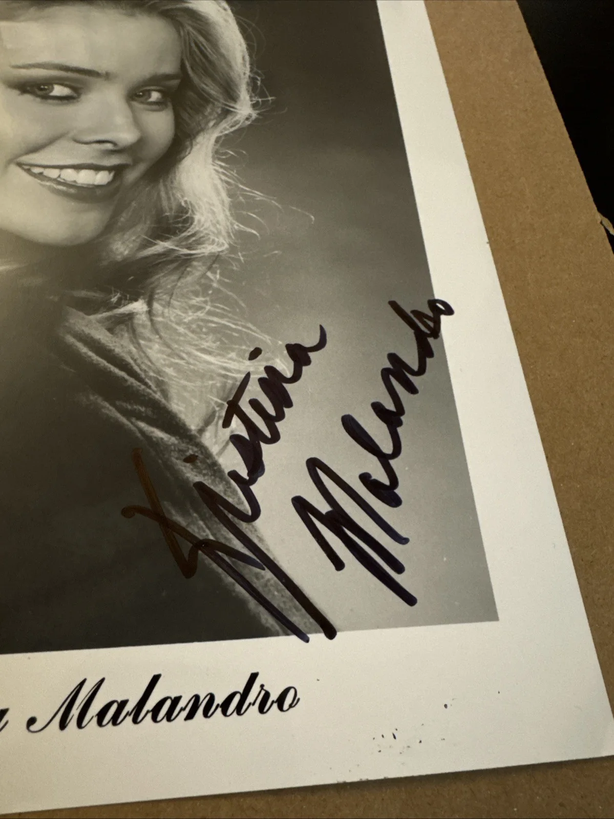 Kristina Malandro Wagner — Kristina Wagner Signed 8x10 Headshot Photo General Hospital Felicia, изображение 2
